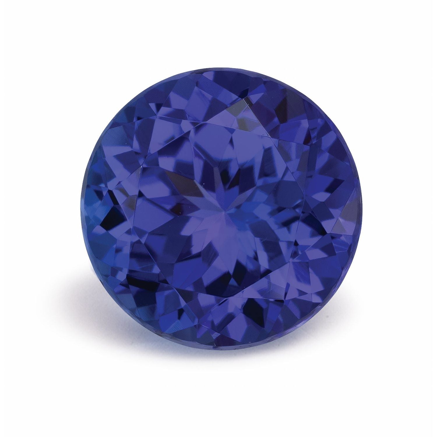 3.19 ct Round Natural Natural Tanzanite Tanzanite – Faceted Cut – N/A Certified — Sapphire Row