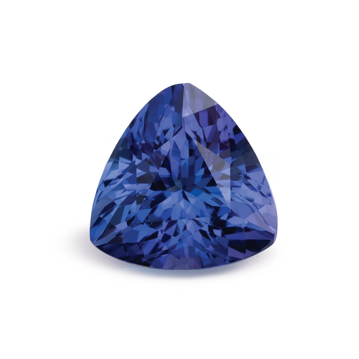 1.60 ct Trillion Natural Natural Tanzanite Tanzanite – Faceted Cut – N/A Certified — Sapphire Row