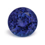 3.46 ct Round Natural Natural Tanzanite Tanzanite – Faceted Cut – N/A Certified — Sapphire Row