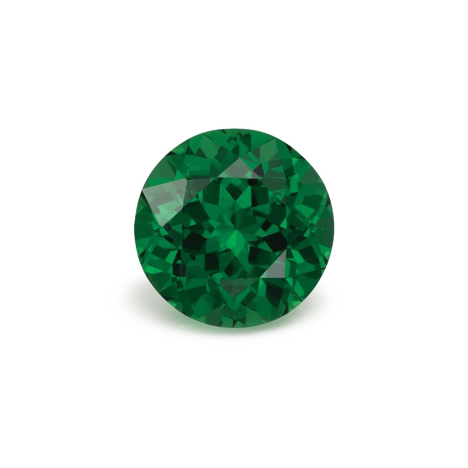 0.97 ct Round Natural Natural Tsavorite Garnet Tsavorite Garnet – Faceted Cut – N/A Certified — Sapphire Row