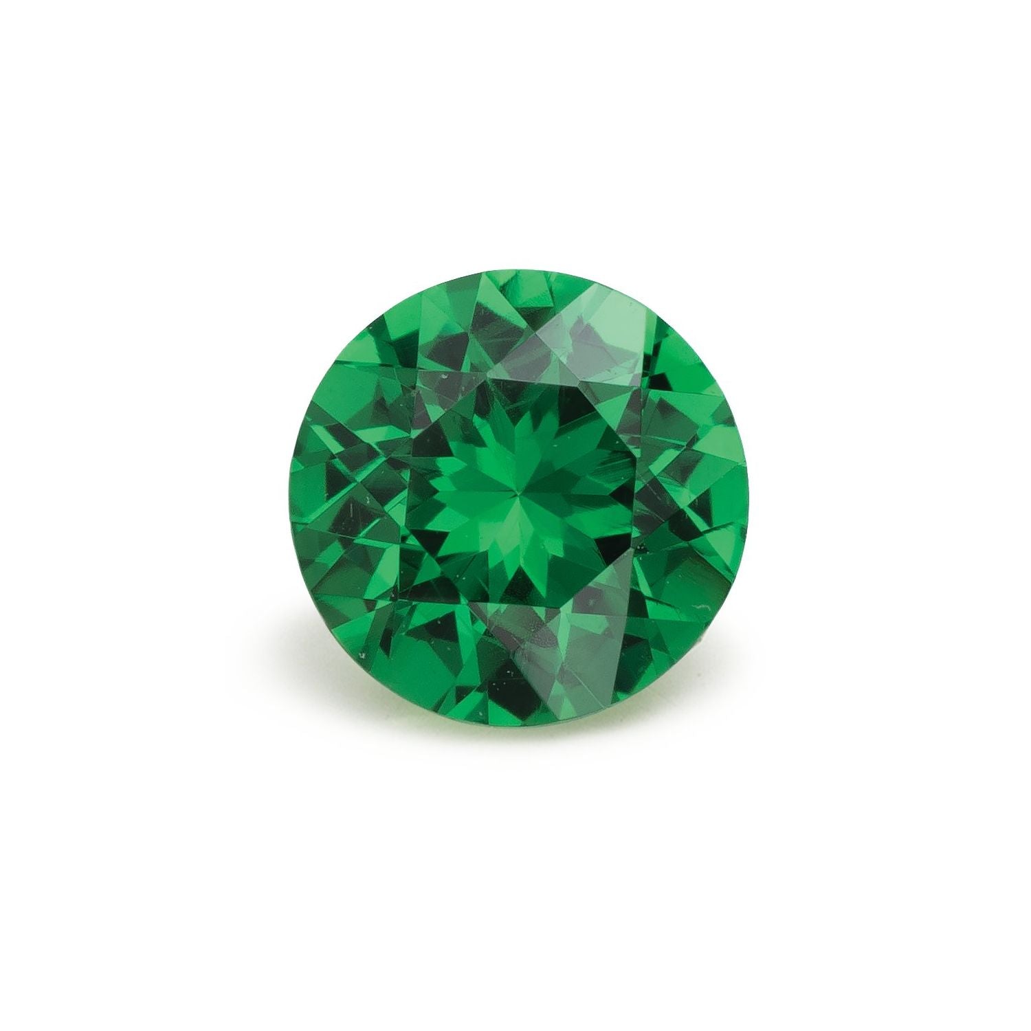 0.86 ct Round Natural Natural Tsavorite Garnet Tsavorite Garnet – Faceted Cut – N/A Certified — Sapphire Row