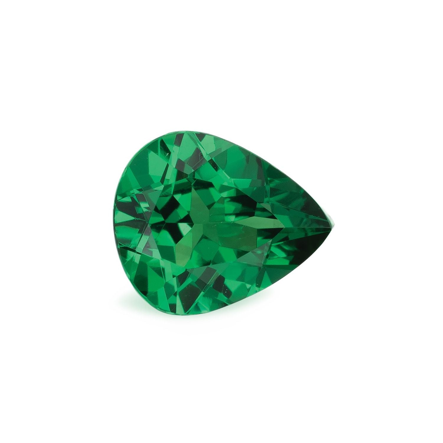 0.94 ct Pear Natural Natural Tsavorite Garnet Tsavorite Garnet – Faceted Cut – N/A Certified — Sapphire Row