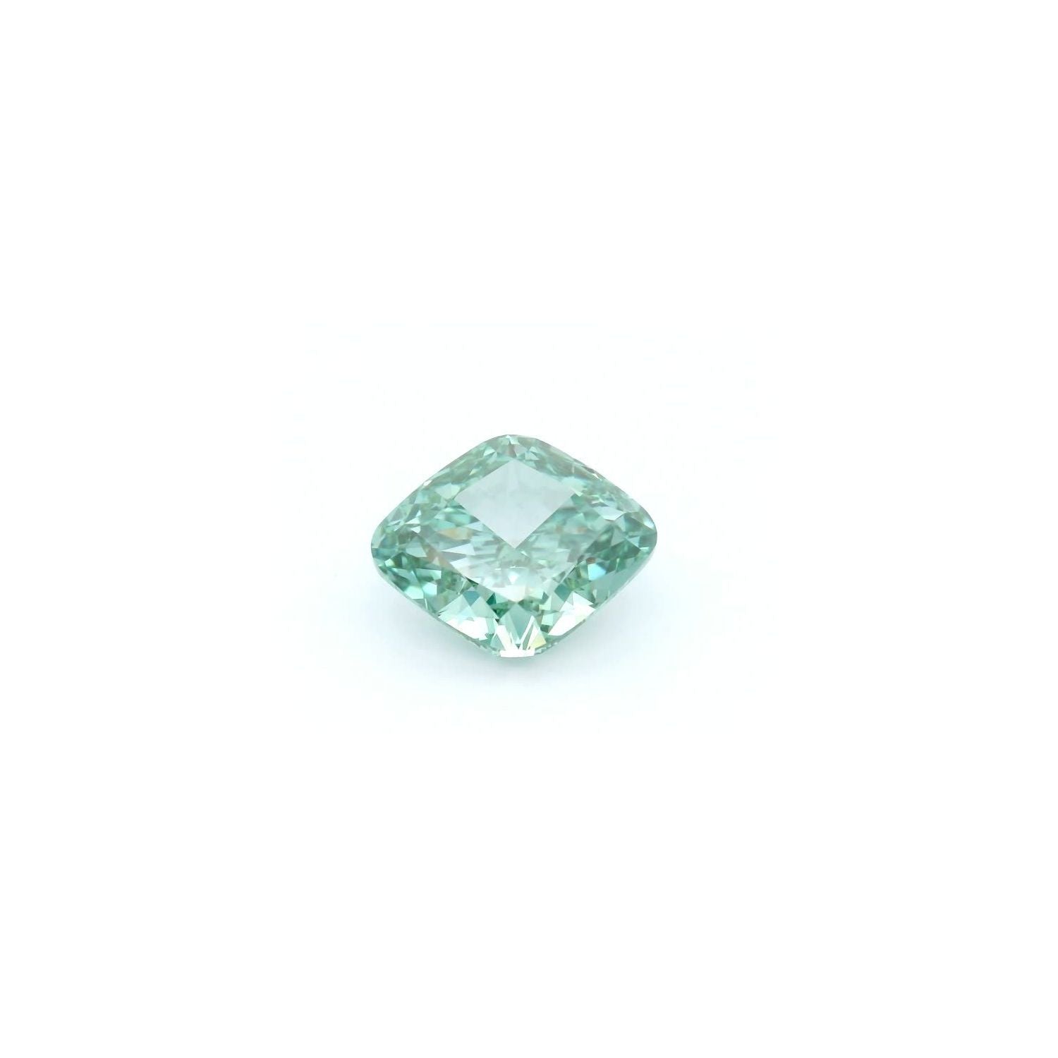 3.51 ct Cushion Lab-Grown Diamond – Fa VVS2 – Faceted Cut – IGI Certified — Sapphire Row