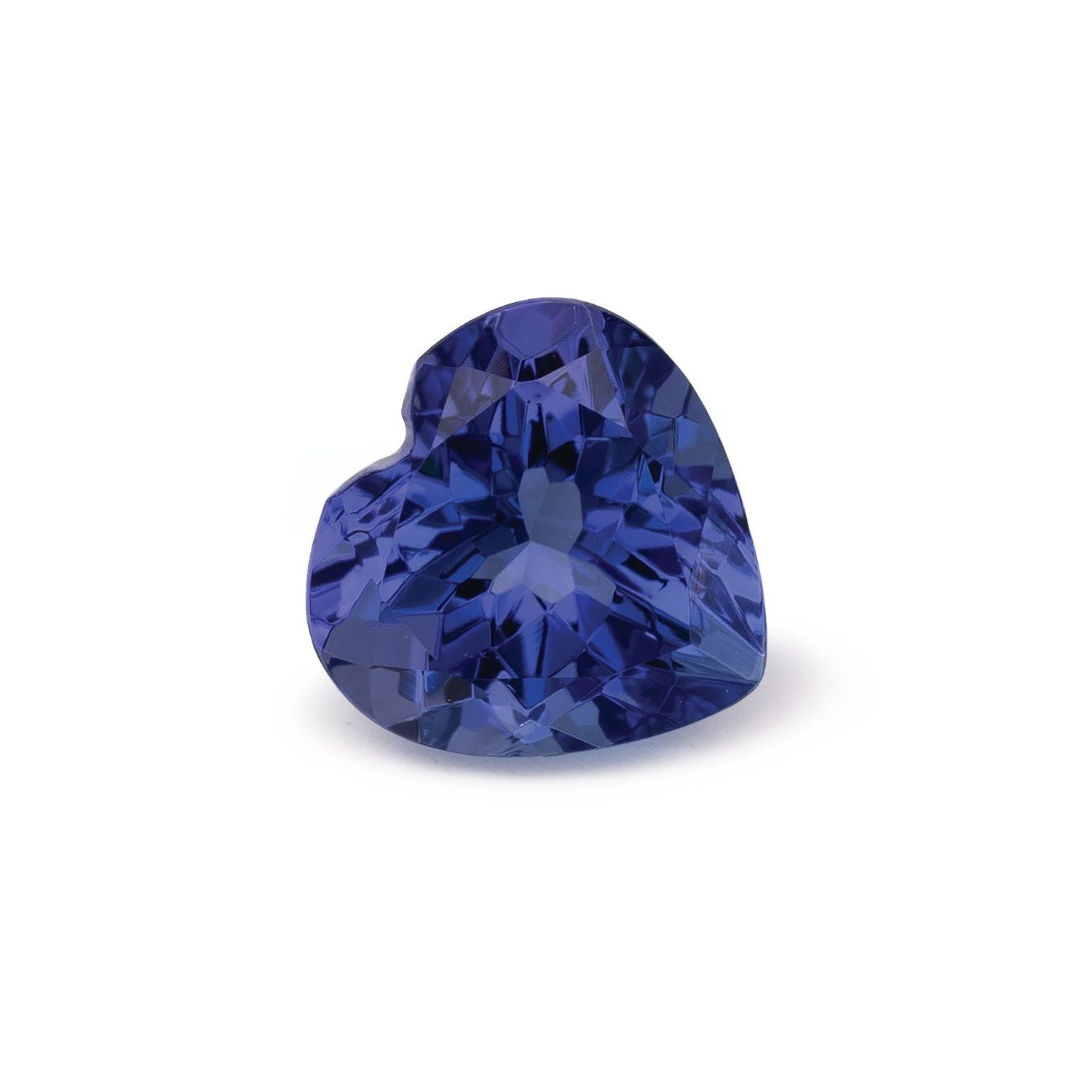 0.98 ct Heart Natural Natural Tanzanite Tanzanite – Faceted Cut – N/A Certified — Sapphire Row