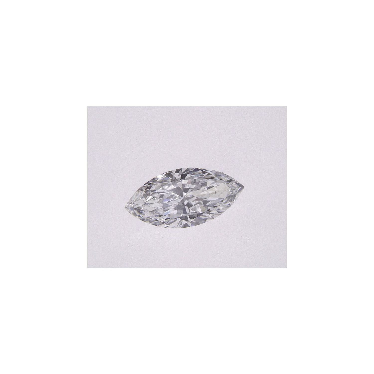 0.36 ct Marquise Natural Diamond – D SI1 – Faceted Cut – GIA Certified — Sapphire Row
