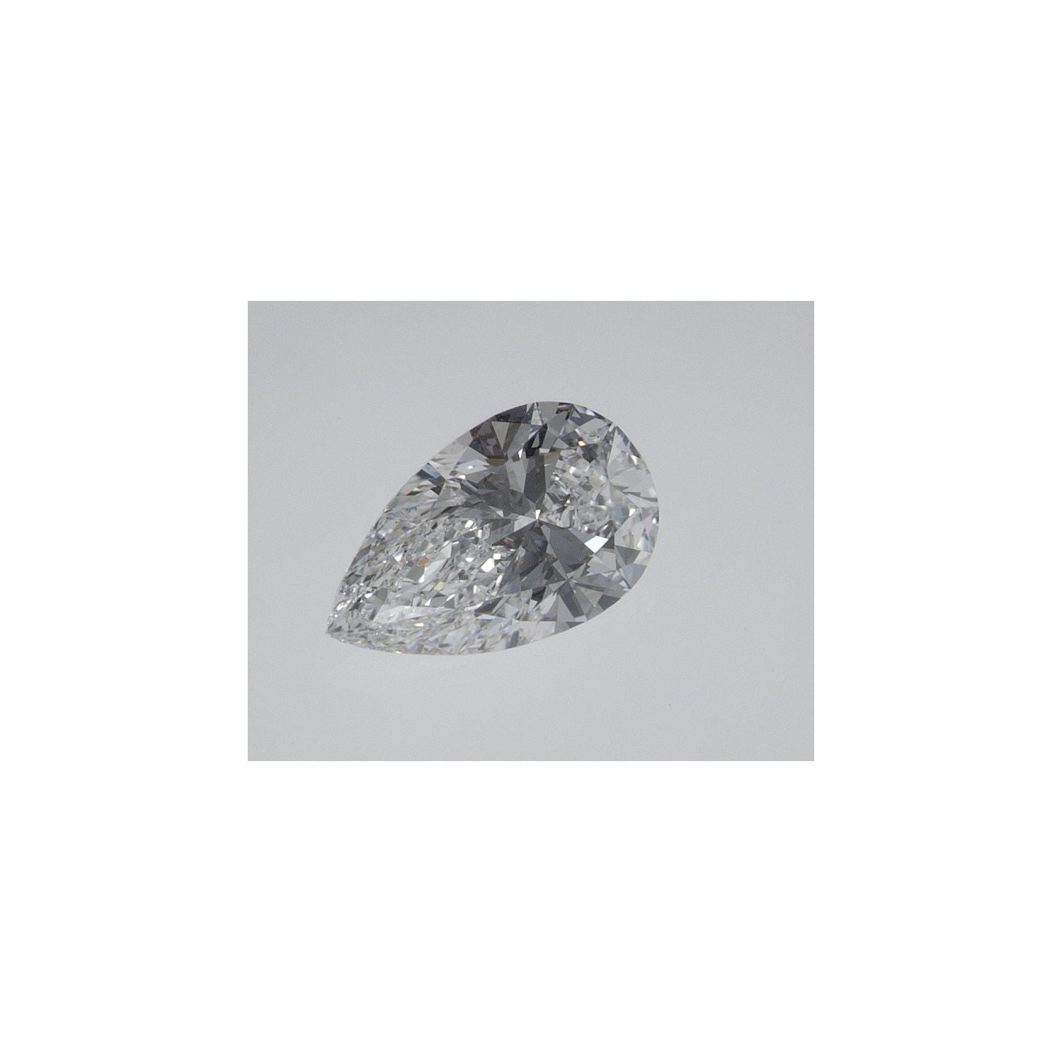 0.73 ct Pear Lab-Grown Diamond – D VVS2 – Faceted Cut – IGI Certified — Sapphire Row