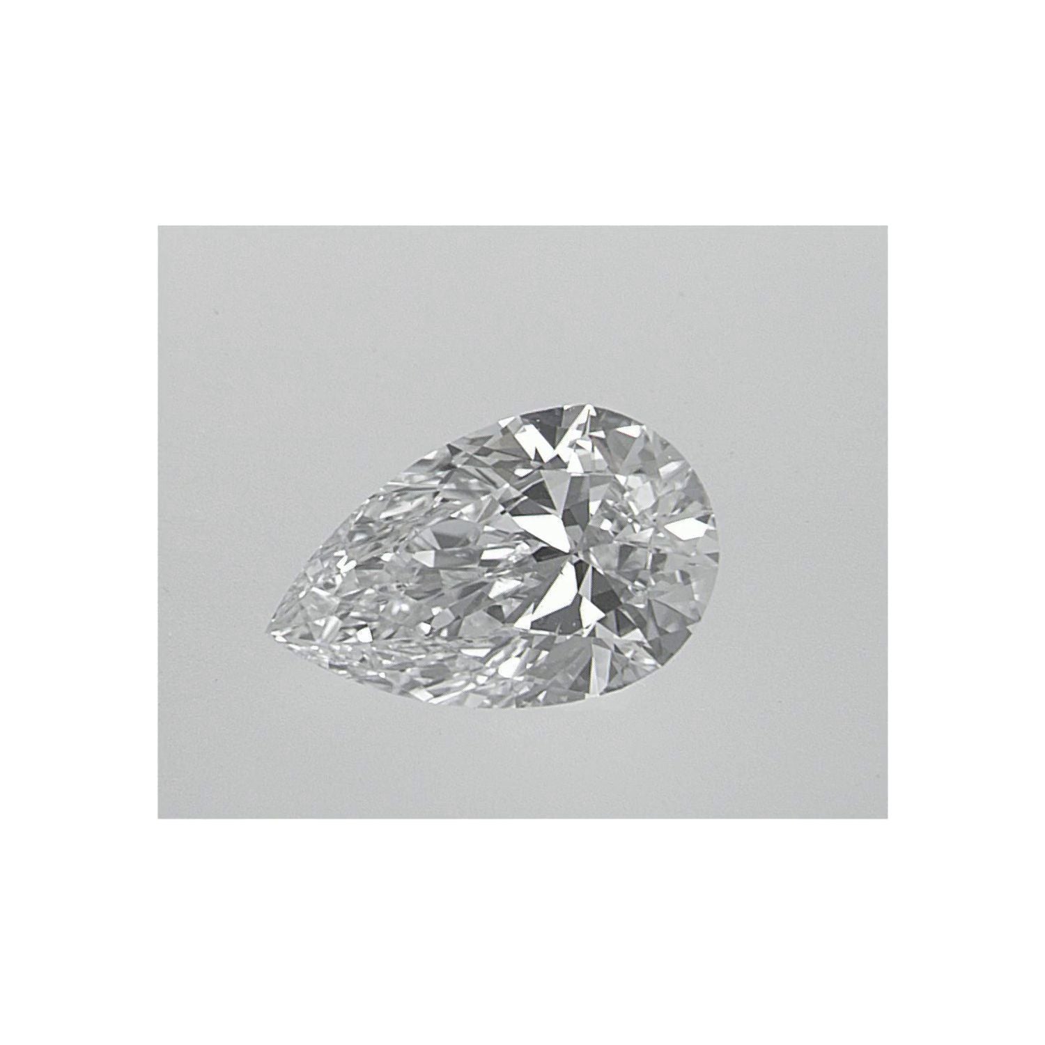 0.75 ct Pear Lab-Grown Diamond – D VS1 – Faceted Cut – IGI Certified — Sapphire Row