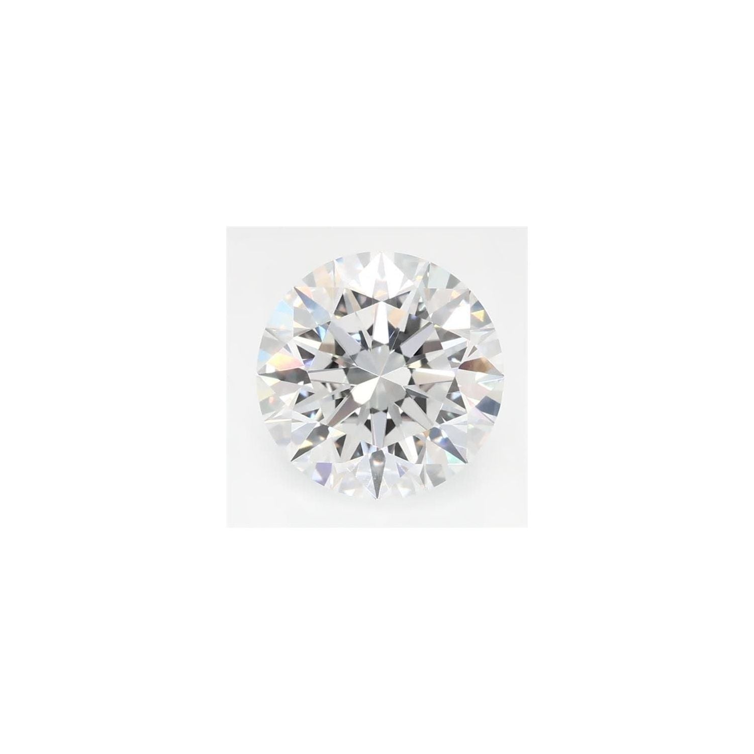 1.36 ct Round Lab-Grown Diamond – E VS1 – Faceted Cut – GCAL Certified — Sapphire Row