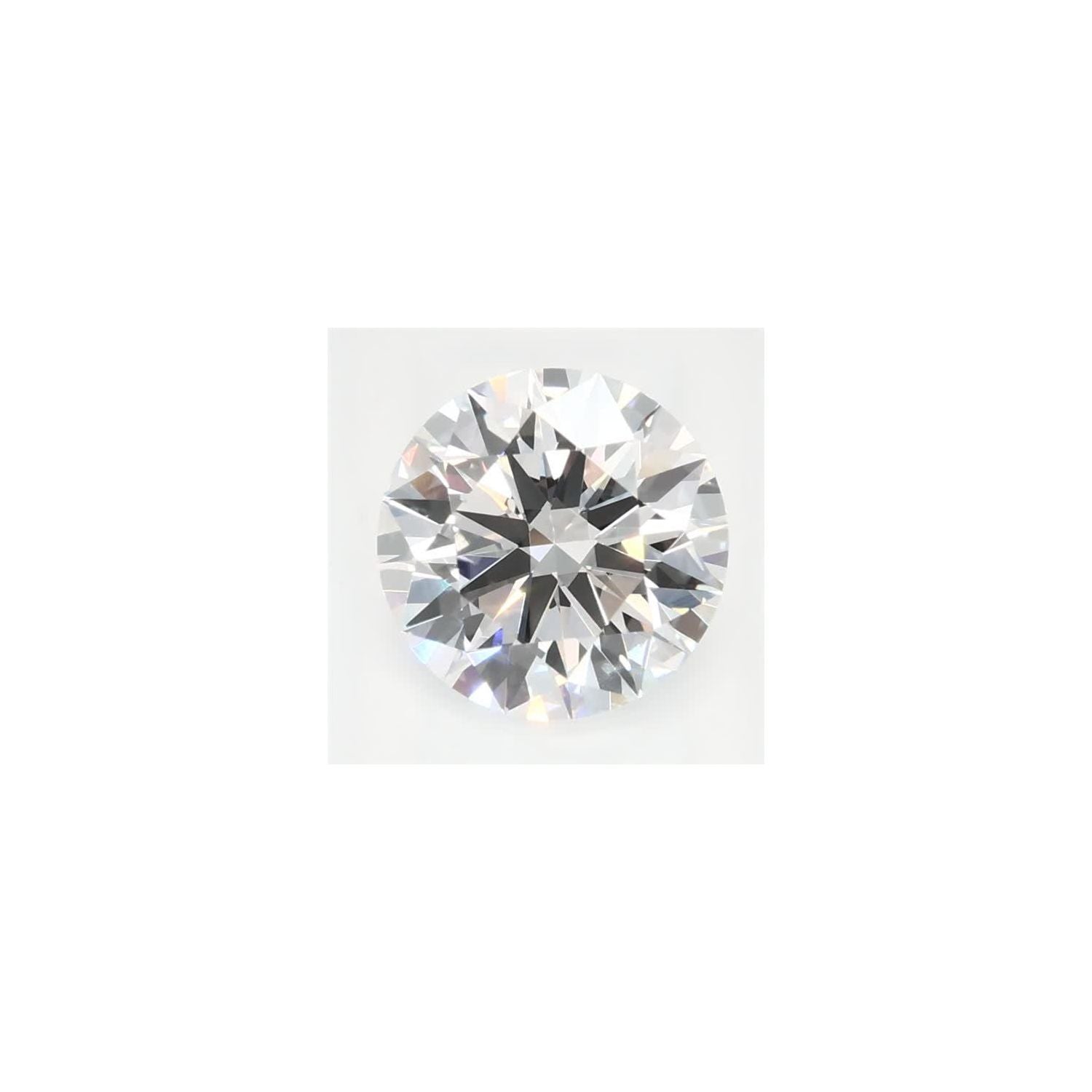 1.35 ct Round Lab-Grown Diamond – E VS1 – Faceted Cut – GCAL Certified — Sapphire Row