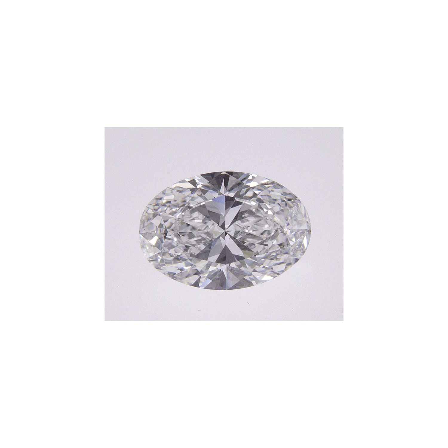 1.06 ct Oval Lab-Grown Diamond – D VVS2 – Faceted Cut – IGI Certified — Sapphire Row
