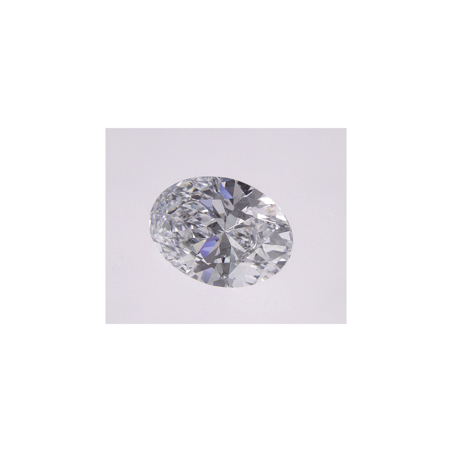 0.77 ct Oval Lab-Grown Diamond – D VVS1 – Faceted Cut – IGI Certified — Sapphire Row