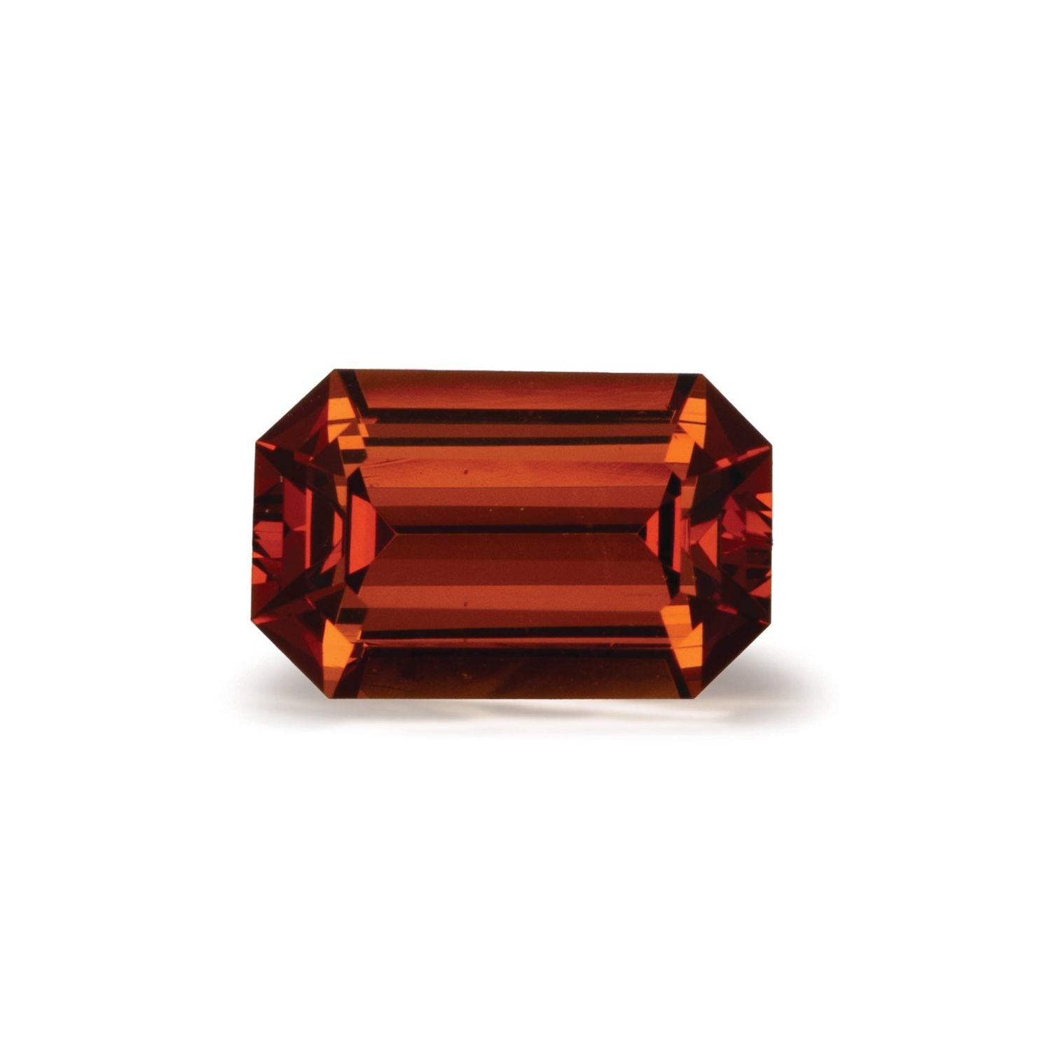 2.50 ct Emerald Natural Natural Spessartite Garnet Spessartite Garnet – Step-cut – N/A Certified — Sapphire Row