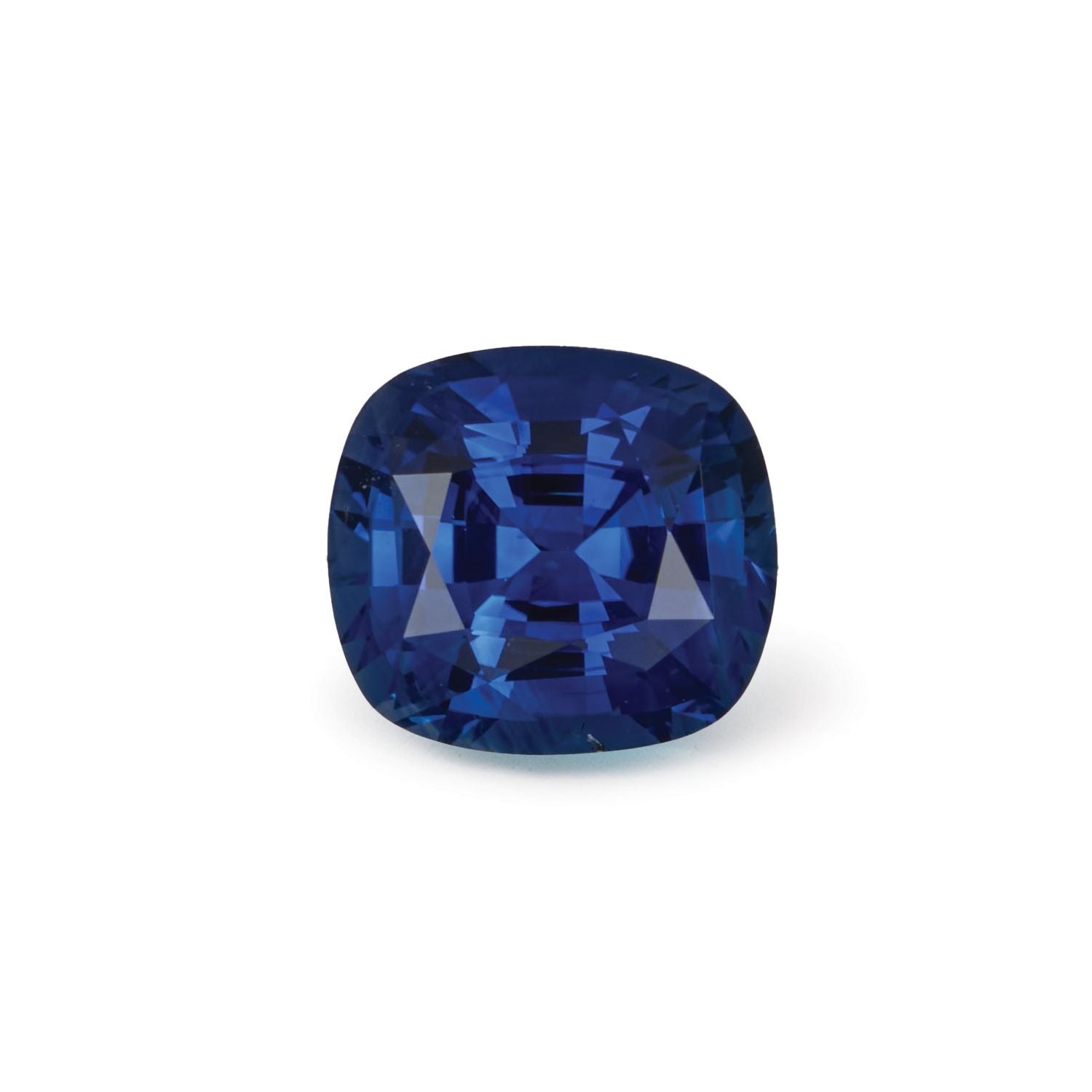 2.64 ct Antique Cushion Natural Natural Sapphire Sapphire – Faceted Cut – N/A Certified — Sapphire Row