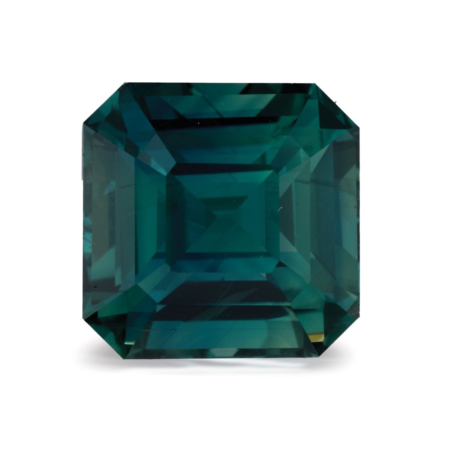 4.04 ct Asscher Natural Natural Sapphire Sapphire – Step-cut – N/A Certified — Sapphire Row