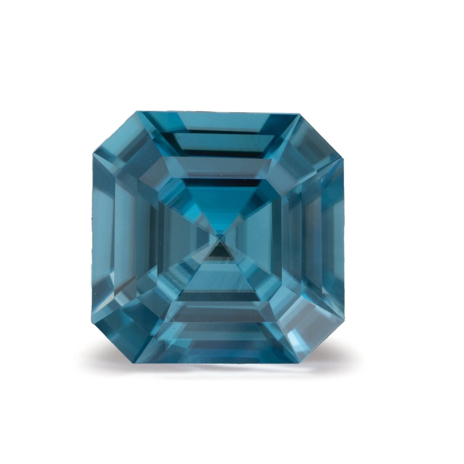 2.29 ct Asscher Natural Natural Zircon Zircon – Step-cut – N/A Certified — Sapphire Row