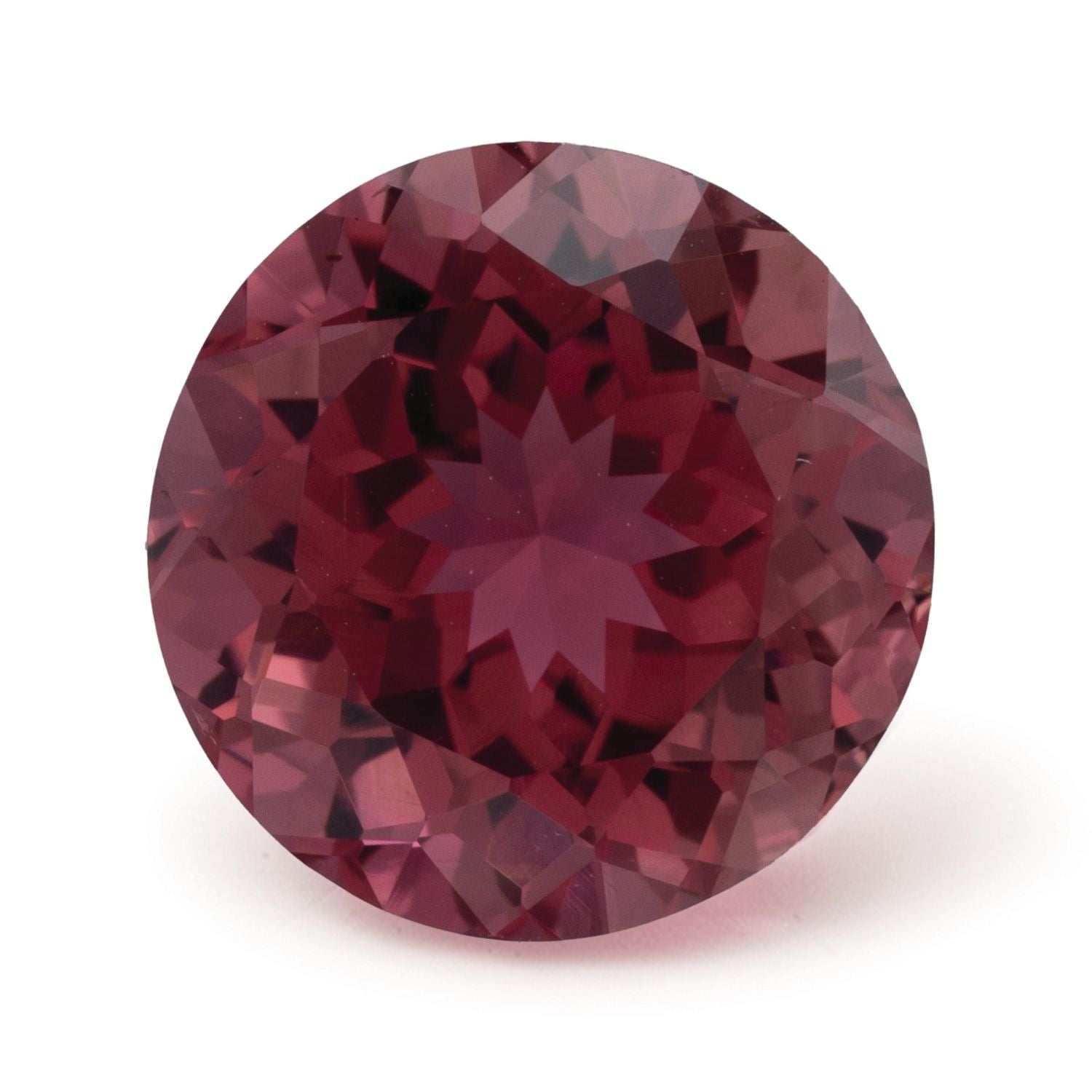 3.39 ct Round Natural Natural Tourmaline Tourmaline – Faceted Cut – N/A Certified — Sapphire Row