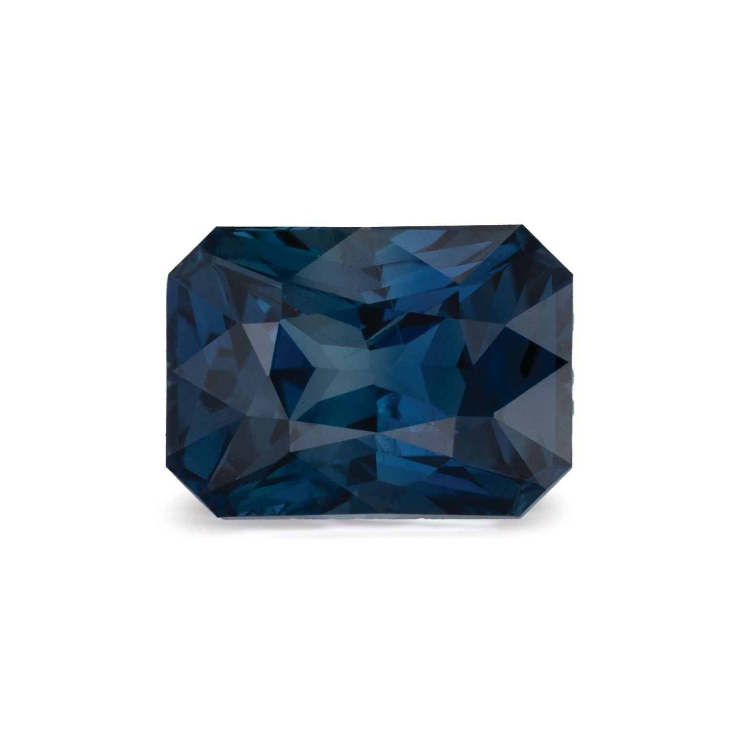 1.60 ct Radiant Natural Natural Sapphire Sapphire – Faceted Cut – N/A Certified — Sapphire Row