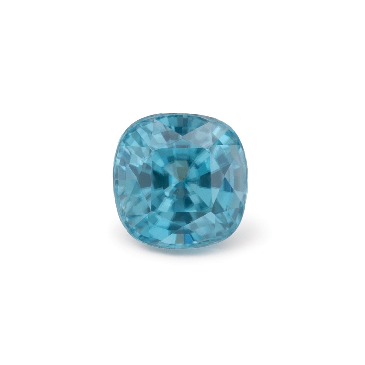 0.95 ct Cushion Natural Natural Zircon Zircon – Faceted Cut – N/A Certified — Sapphire Row