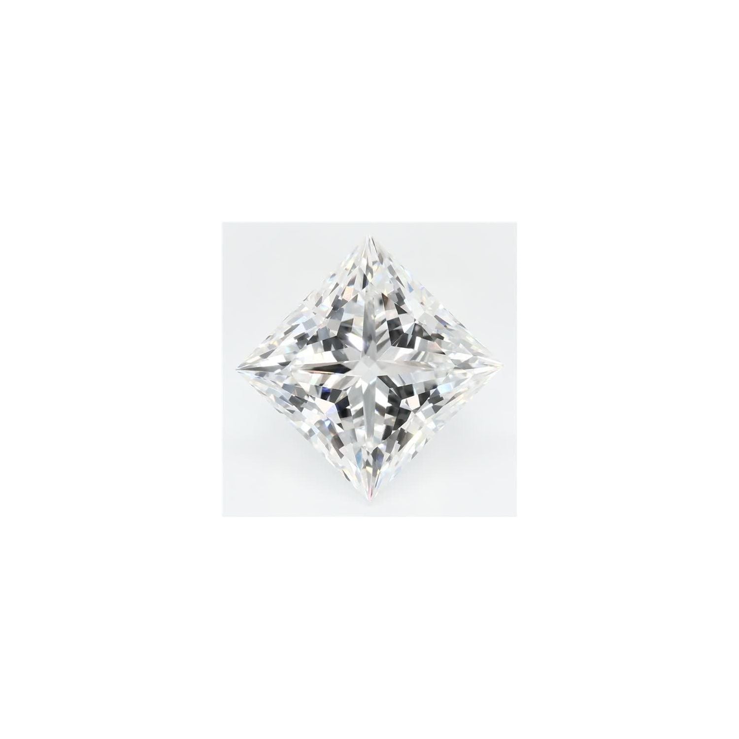 4.03 ct Square Lab-Grown Diamond – D VVS1 – Princess-cut – GCAL Certified — Sapphire Row