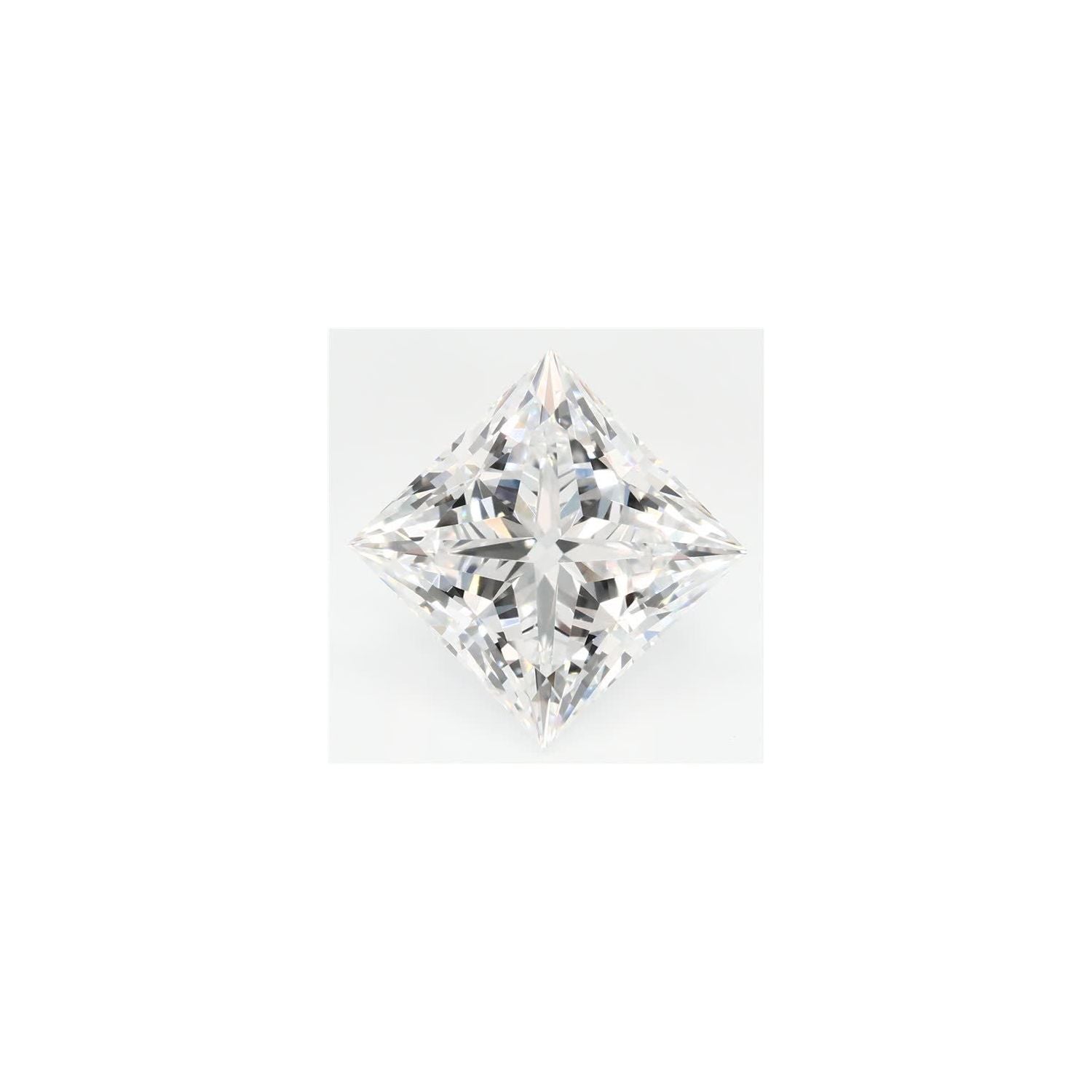 3.75 ct Square Lab-Grown Diamond – D VVS1 – Princess-cut – GCAL Certified — Sapphire Row