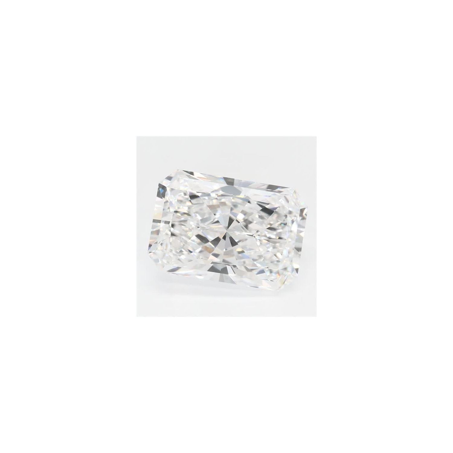 3.80 ct Radiant Lab-Grown Diamond – D VVS1 – Faceted Cut – GCAL Certified — Sapphire Row