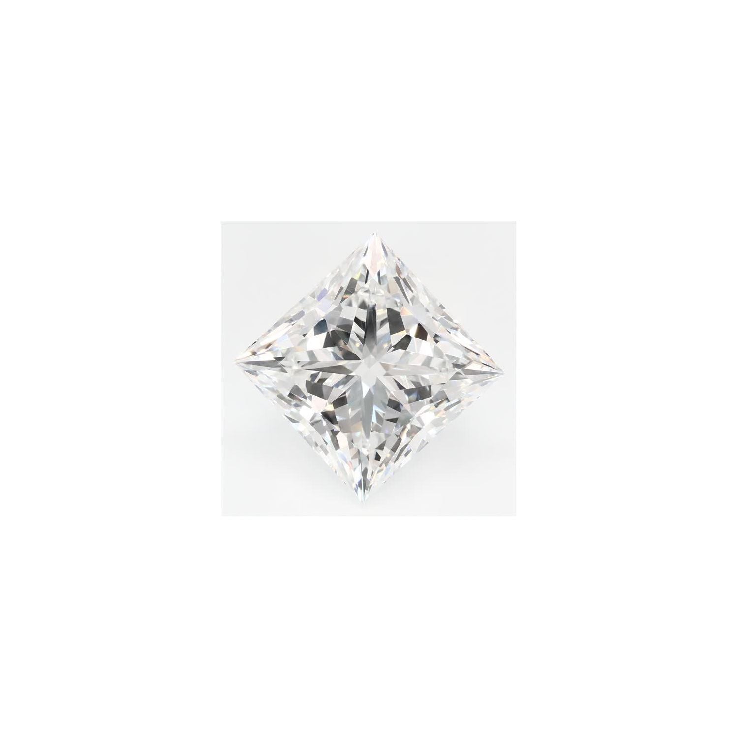 4.96 ct Square Lab-Grown Diamond – D VVS1 – Princess-cut – GCAL Certified — Sapphire Row