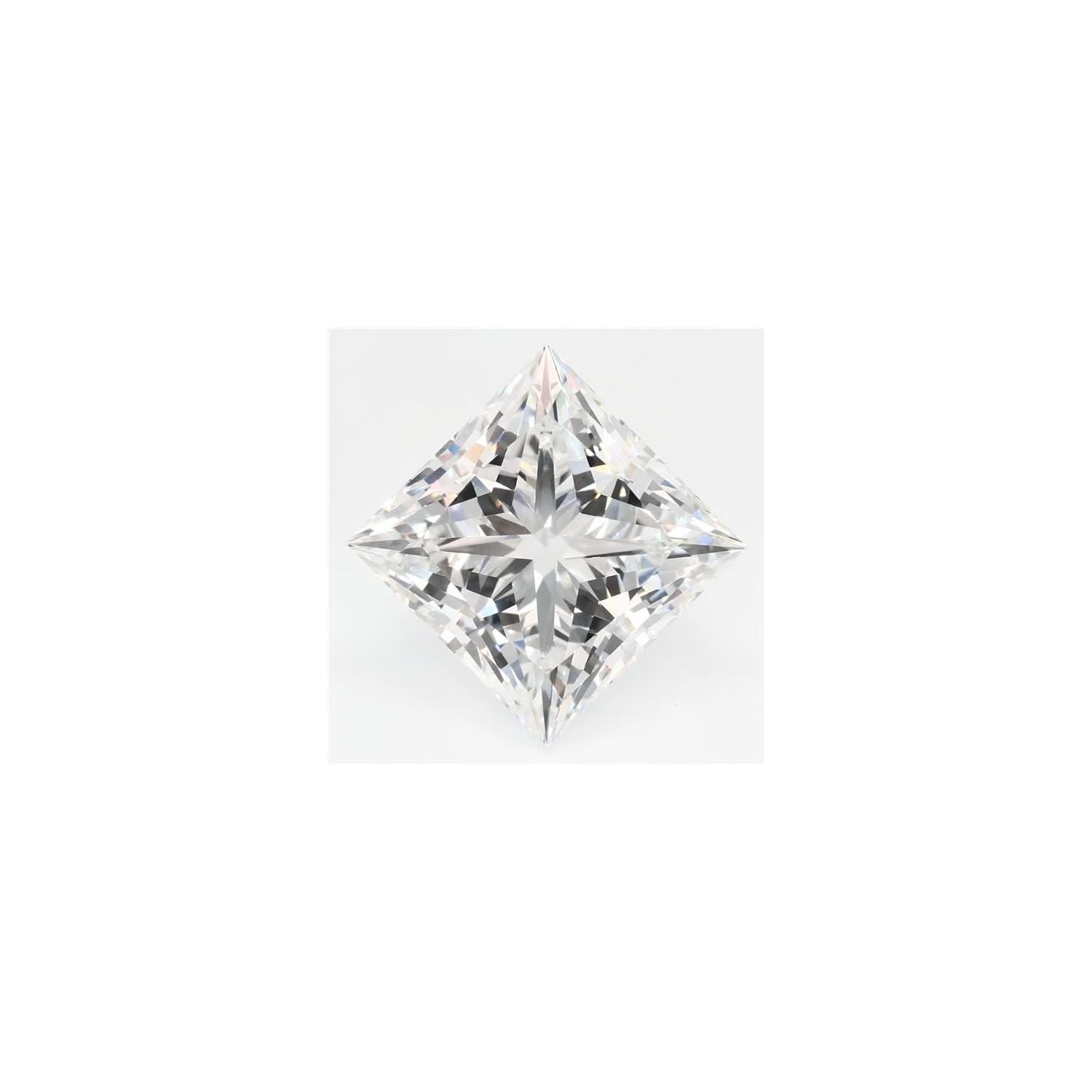 5.04 ct lab-grown diamond, square cut | Sapphire Row