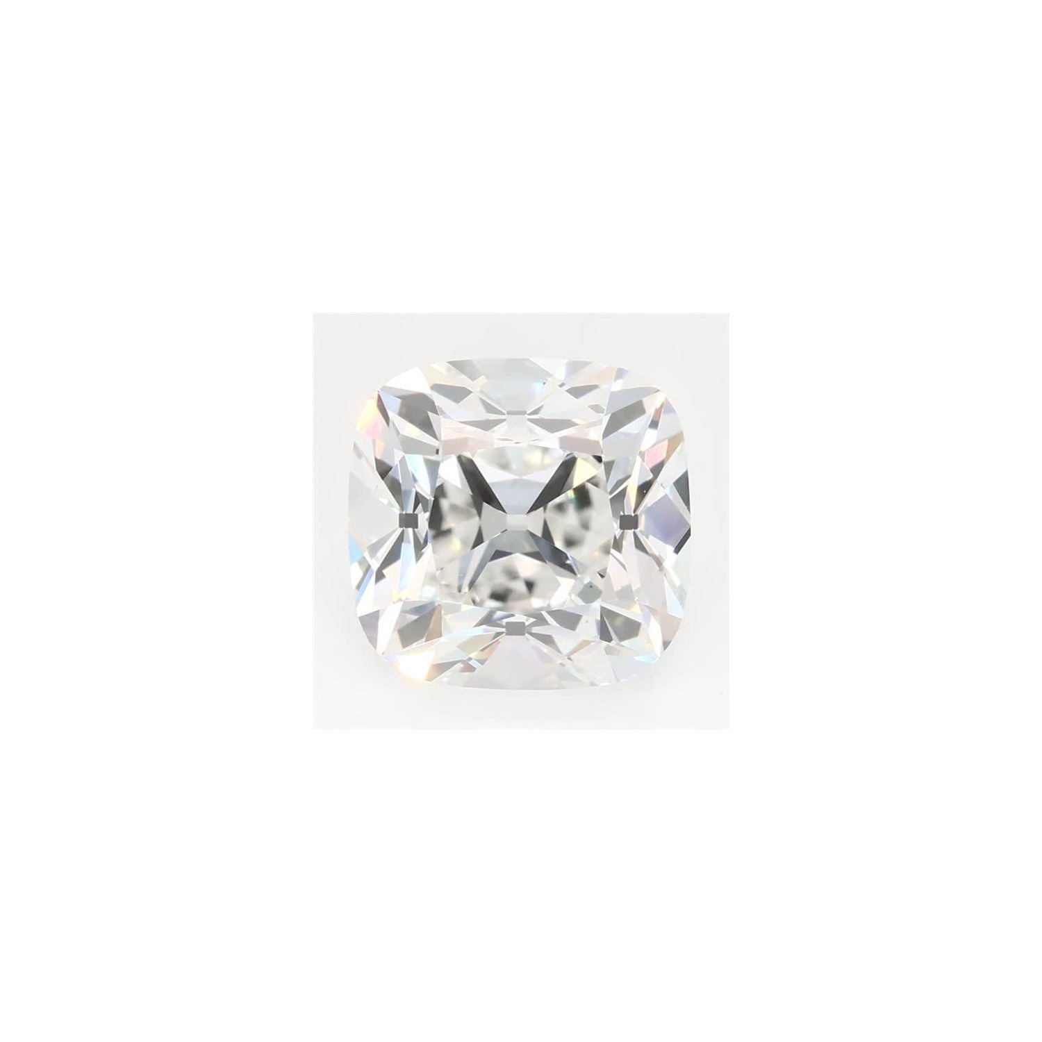 3.22 ct Cushion Lab-Grown Diamond – F VS2 – Old Mine Cut – GCAL Certified — Sapphire Row