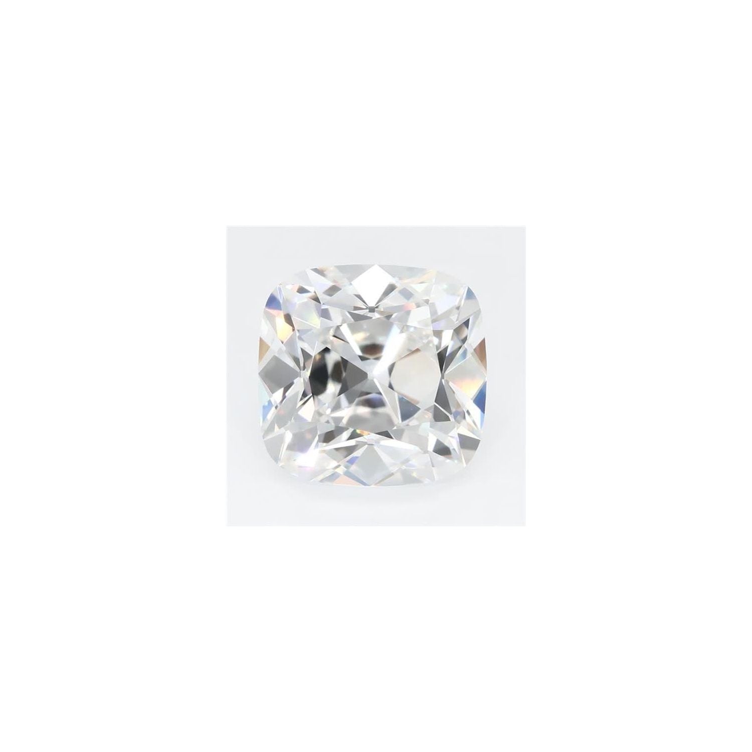 2.55 ct Cushion Lab-Grown Diamond – E VVS2 – Old Mine Cut – GCAL Certified — Sapphire Row