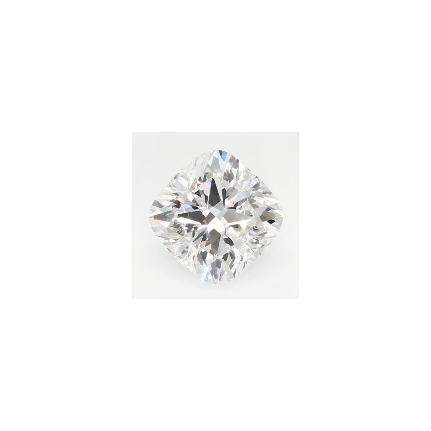 0.53 ct Cushion Lab-Grown Diamond – E VS1 – Faceted Cut – GCAL Certified — Sapphire Row