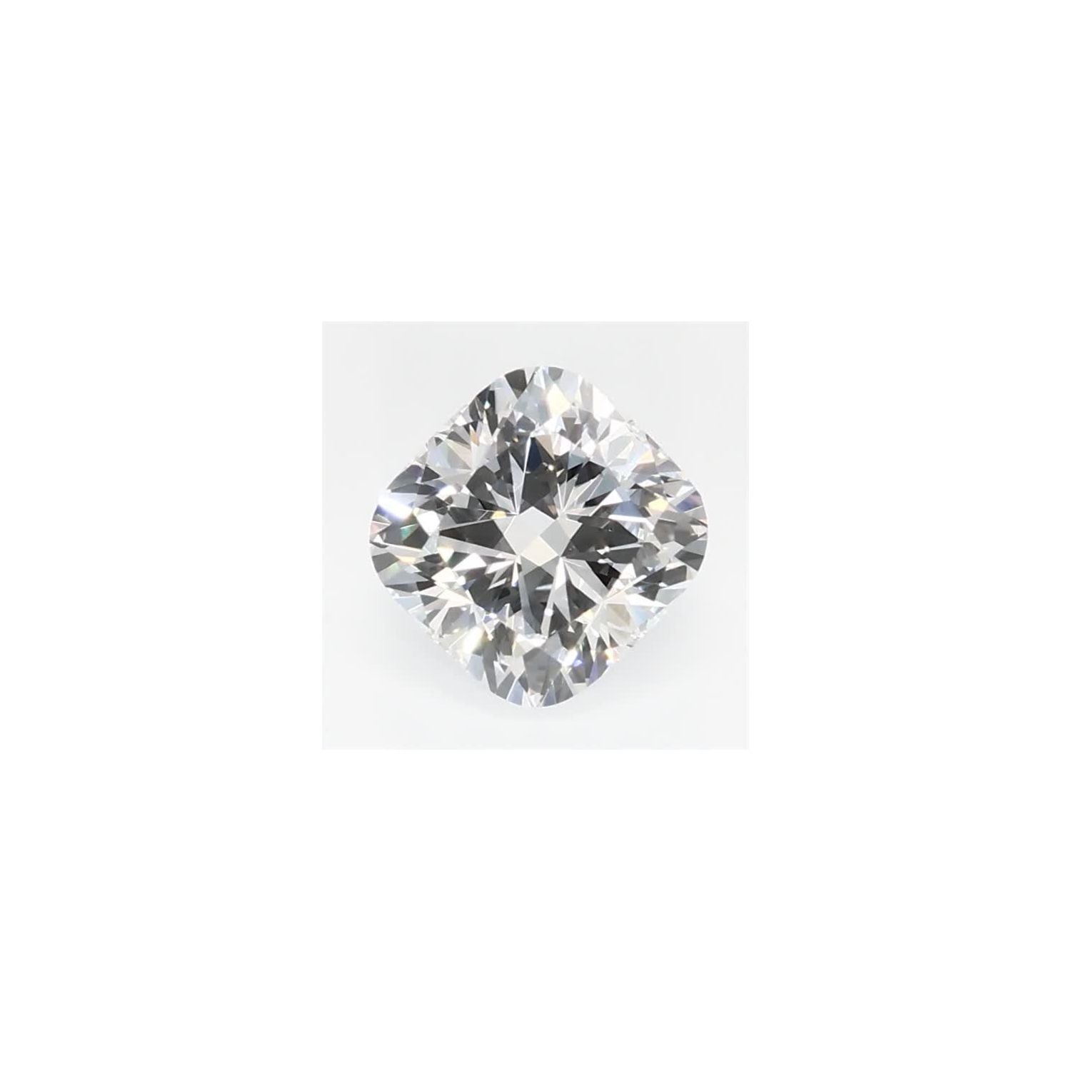 0.71 ct Cushion Lab-Grown Diamond – D VVS2 – Faceted Cut – GCAL Certified — Sapphire Row