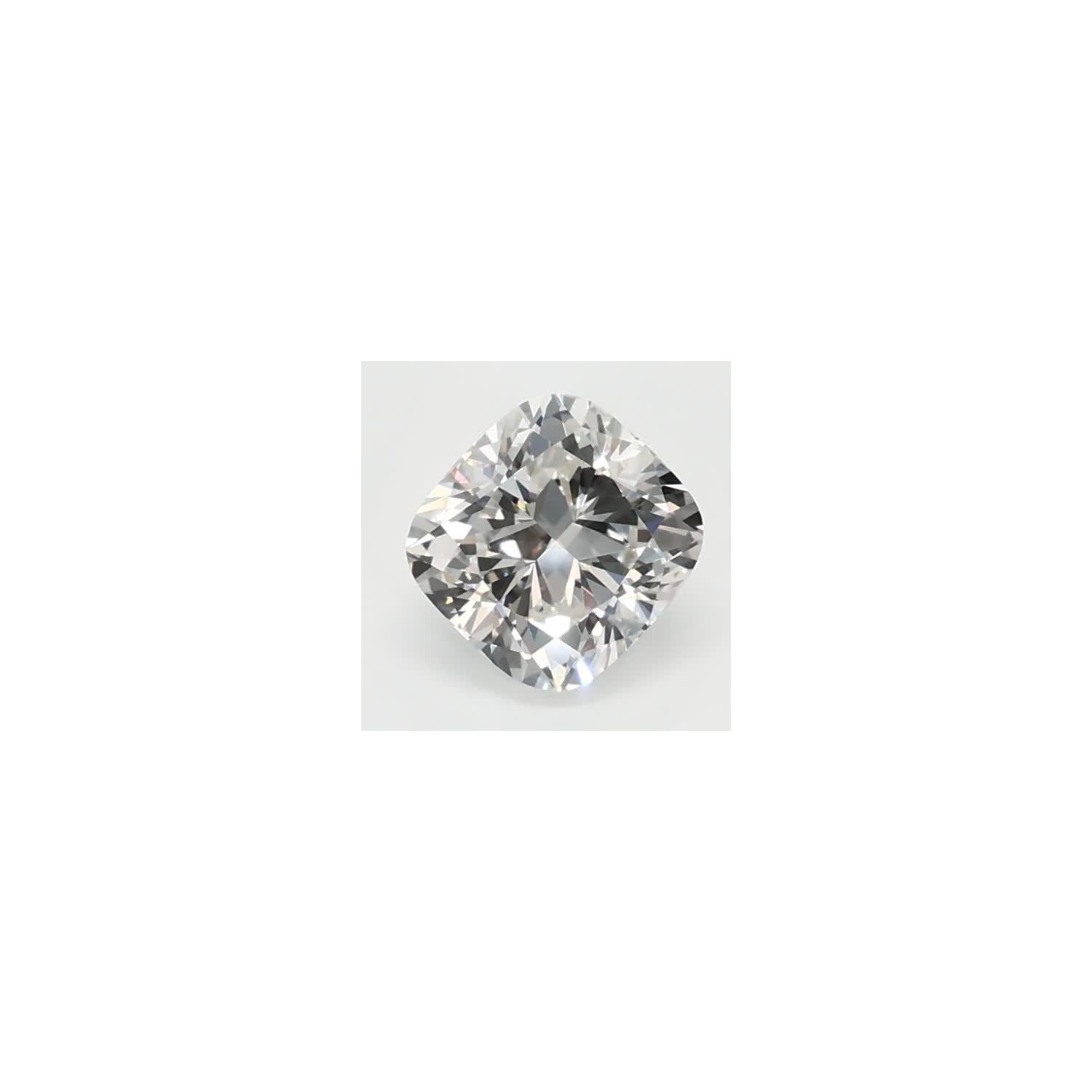 0.50 ct Cushion Lab-Grown Diamond – F VVS2 – Faceted Cut – GCAL Certified — Sapphire Row