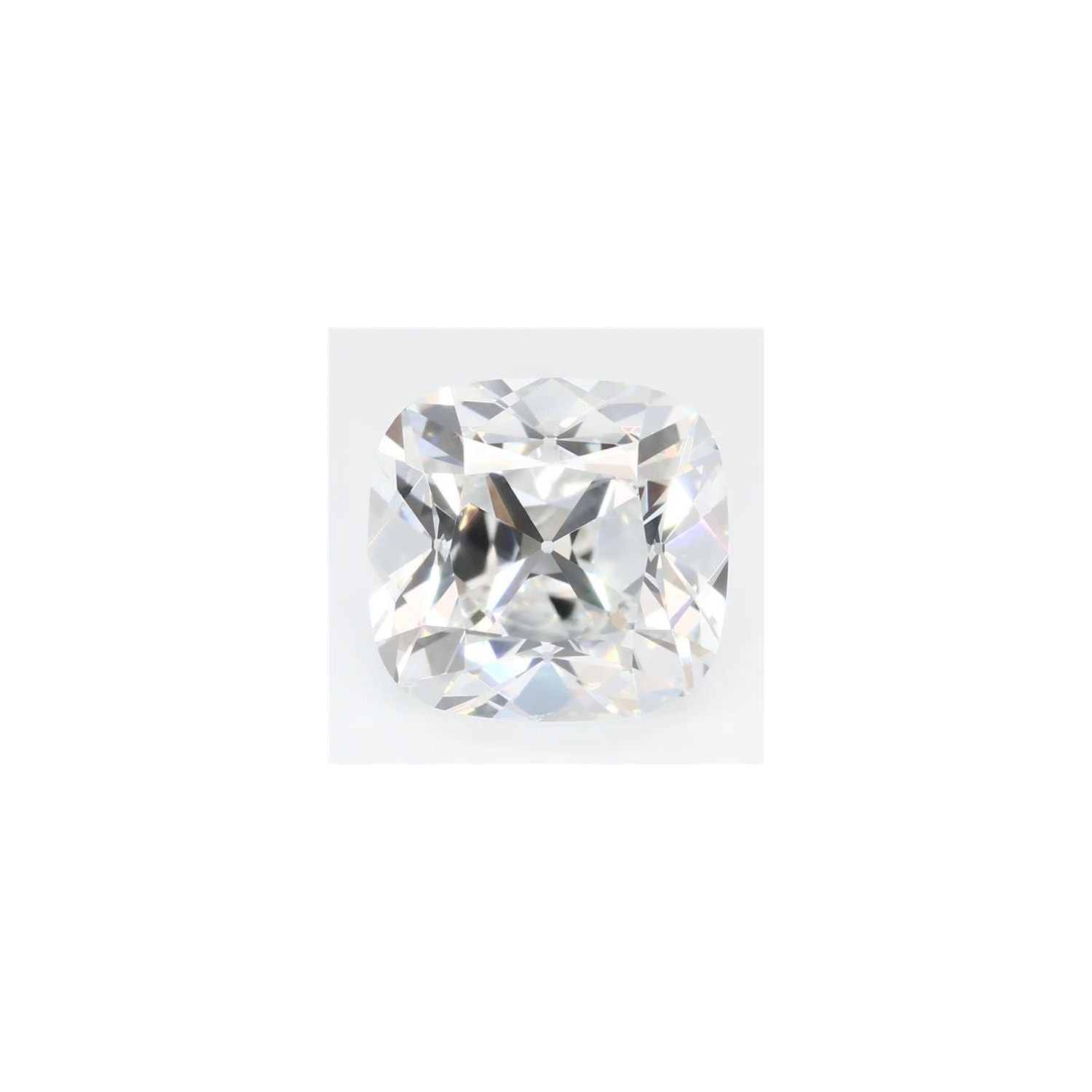 3.55 ct Cushion Lab-Grown Diamond – E VVS2 – Old Mine Cut – GCAL Certified — Sapphire Row