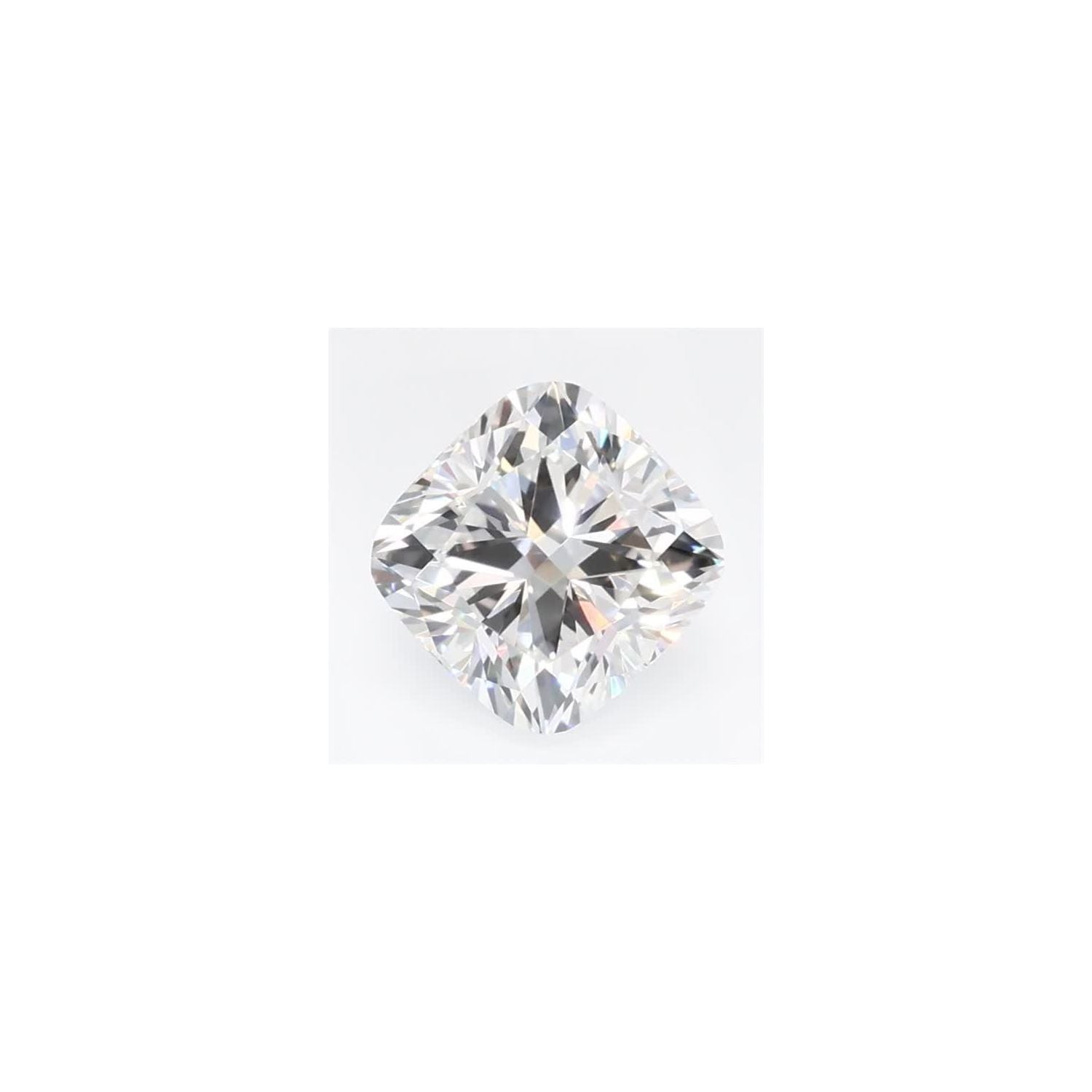 0.89 ct Cushion Lab-Grown Diamond – E VS1 – Faceted Cut – GCAL Certified — Sapphire Row