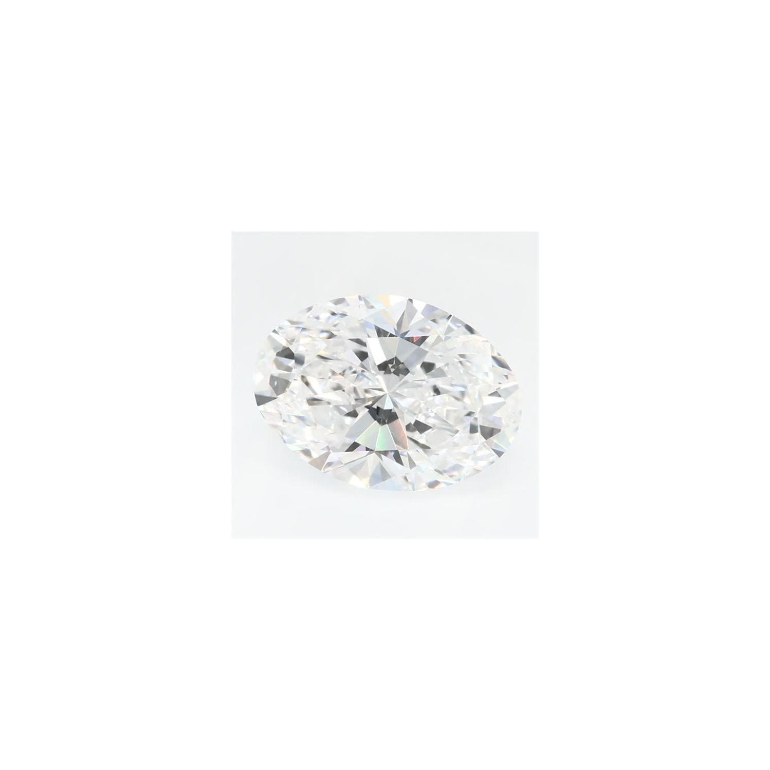 1.56 ct Oval Lab-Grown Diamond – D VVS2 – Faceted Cut – GCAL Certified — Sapphire Row