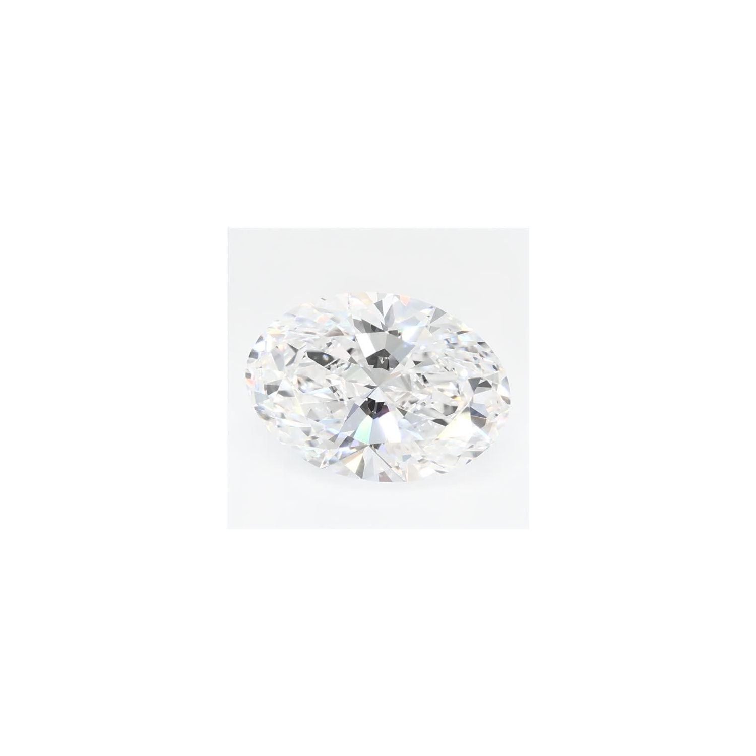 1.55 ct Oval Lab-Grown Diamond – D VVS2 – Faceted Cut – GCAL Certified — Sapphire Row