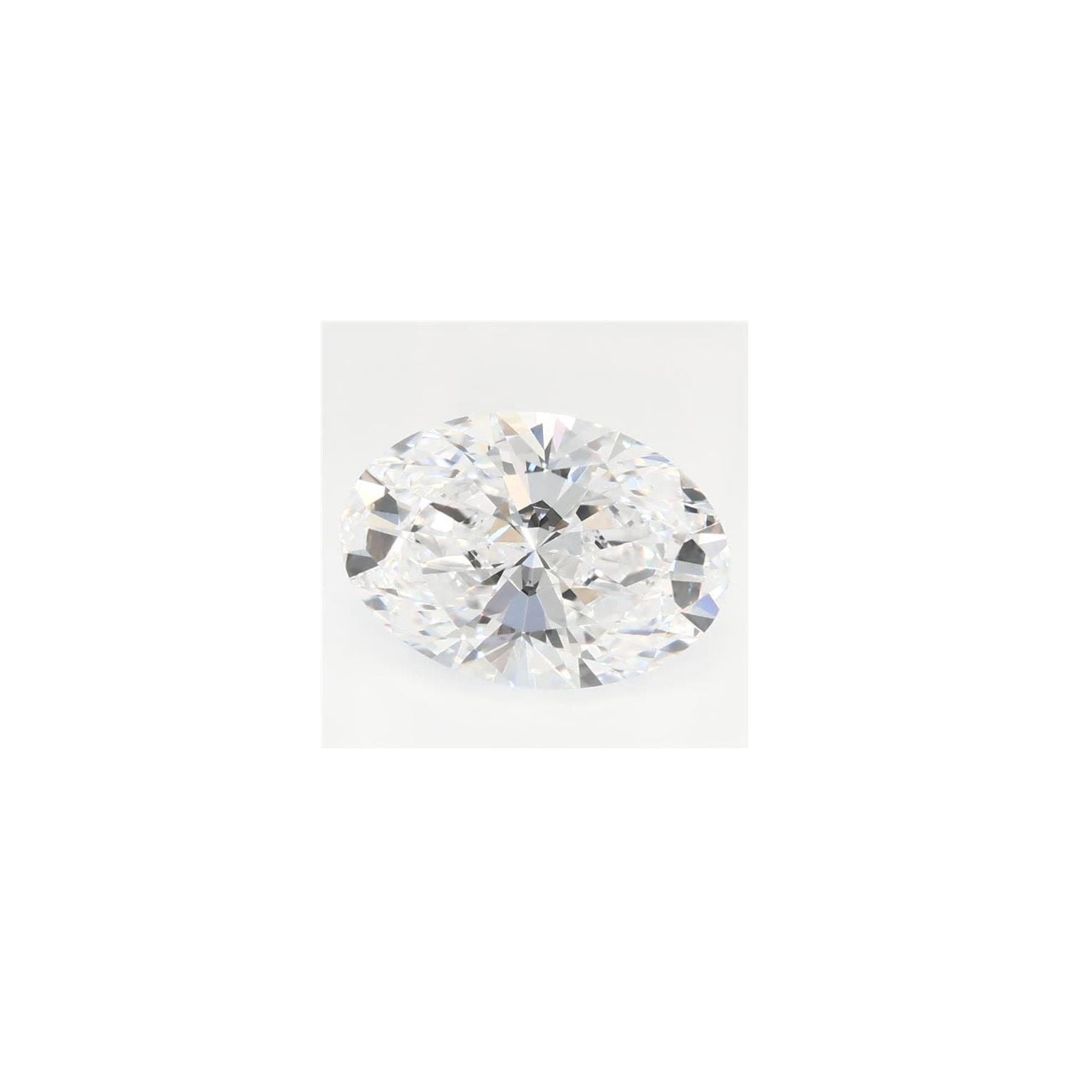 1.53 ct Oval Lab-Grown Diamond – D VVS2 – Faceted Cut – GCAL Certified — Sapphire Row