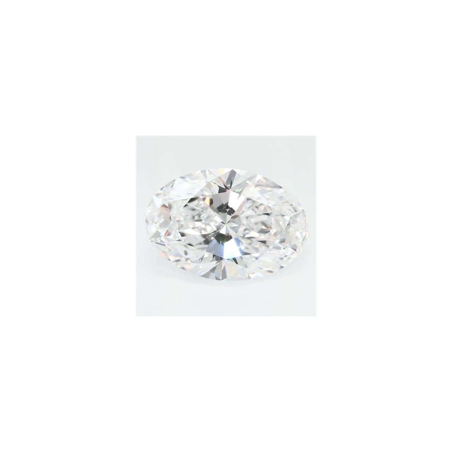 1.56 ct Oval Lab-Grown Diamond – D VVS2 – Faceted Cut – GCAL Certified — Sapphire Row