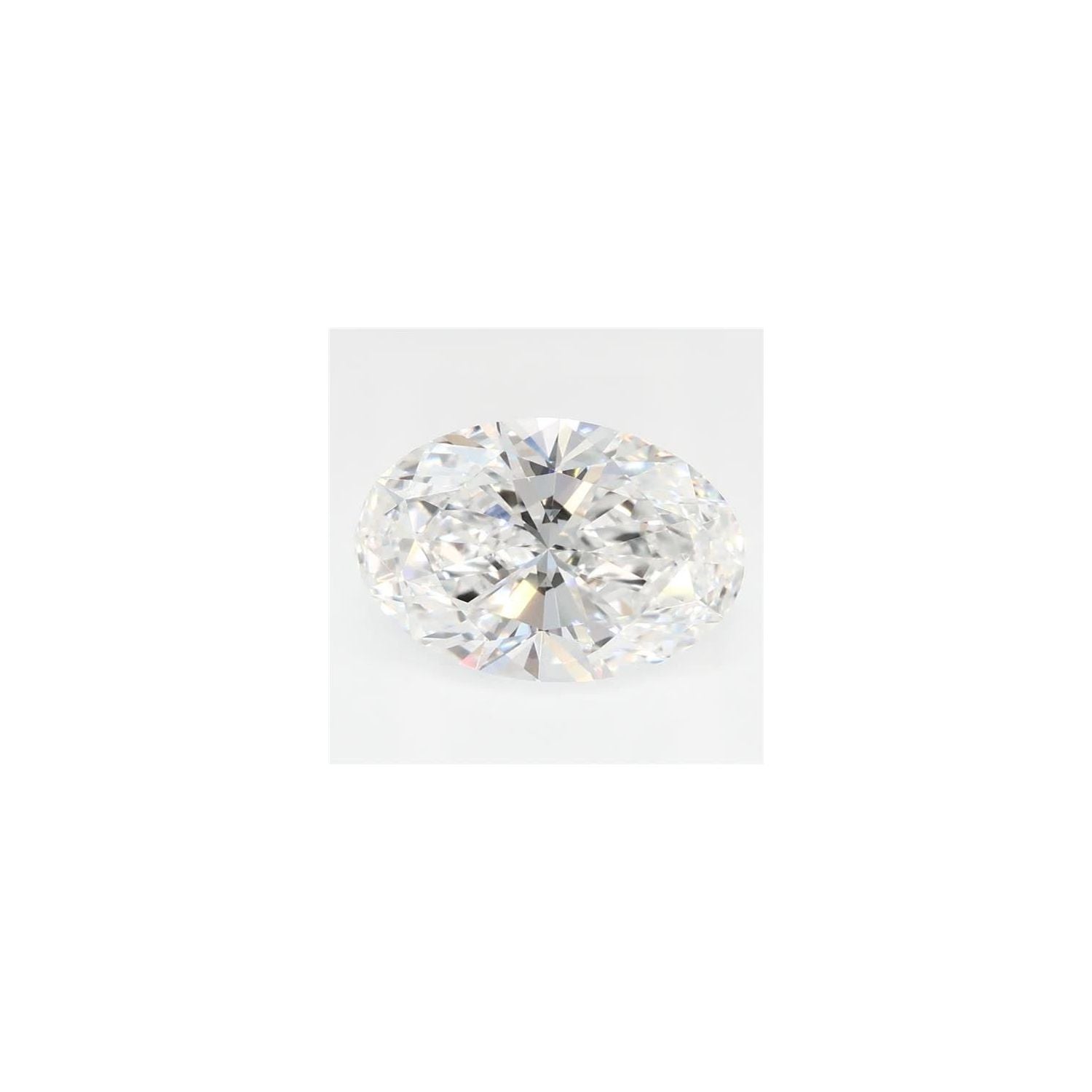 1.54 ct Oval Lab-Grown Diamond – E VVS2 – Faceted Cut – GCAL Certified — Sapphire Row