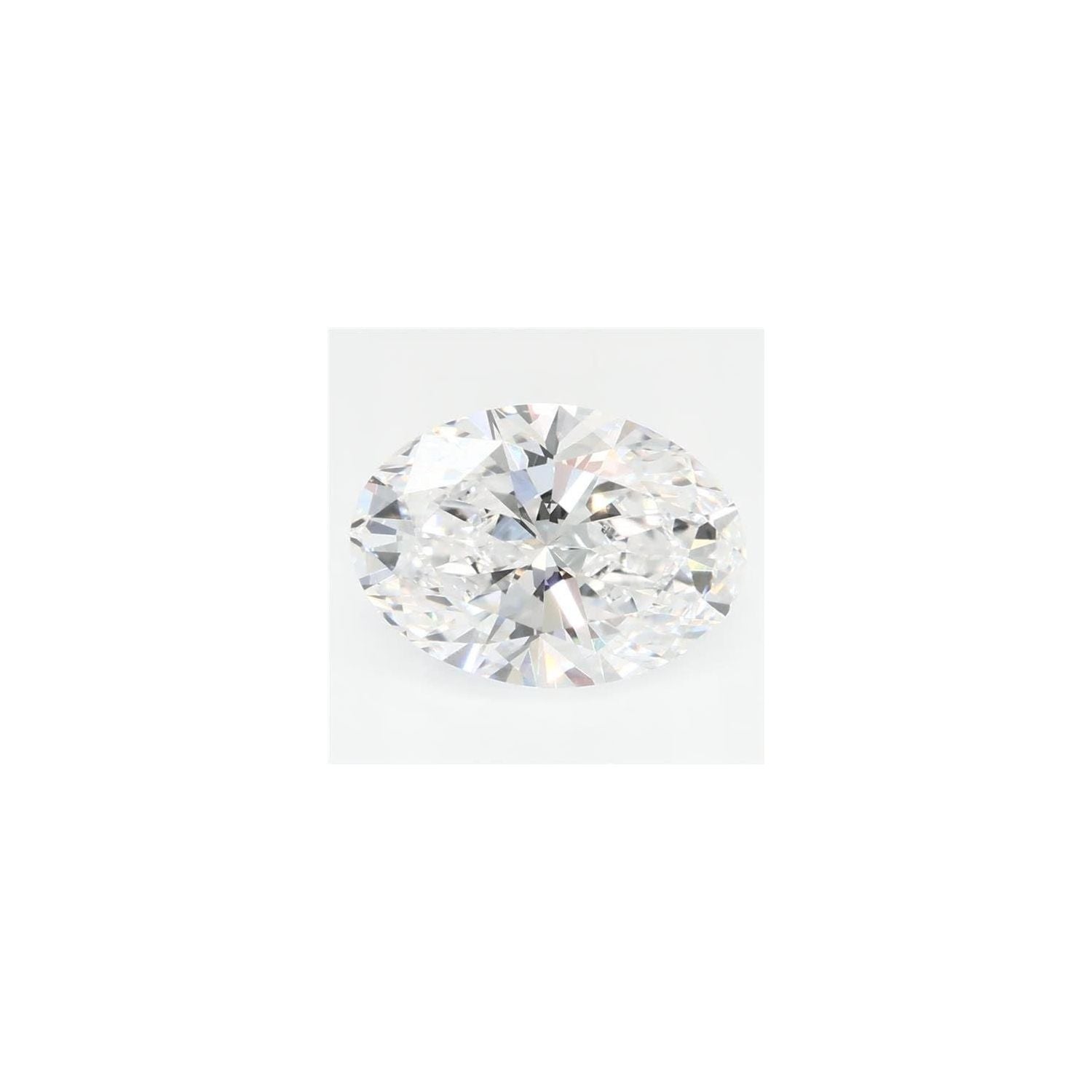 1.53 ct Oval Lab-Grown Diamond – D VVS2 – Faceted Cut – GCAL Certified — Sapphire Row
