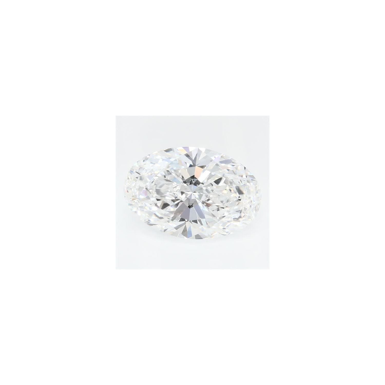 1.24 ct Oval Lab-Grown Diamond – D VVS2 – Faceted Cut – GCAL Certified — Sapphire Row