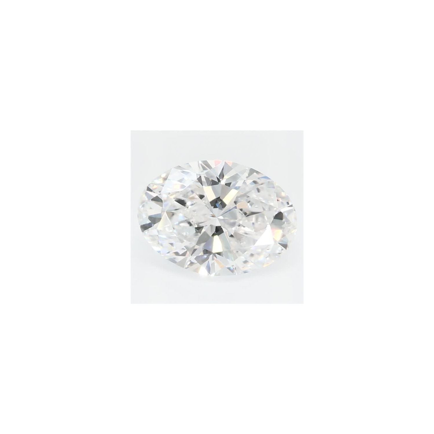 1.24 ct Oval Lab-Grown Diamond – D VVS1 – Faceted Cut – GCAL Certified — Sapphire Row