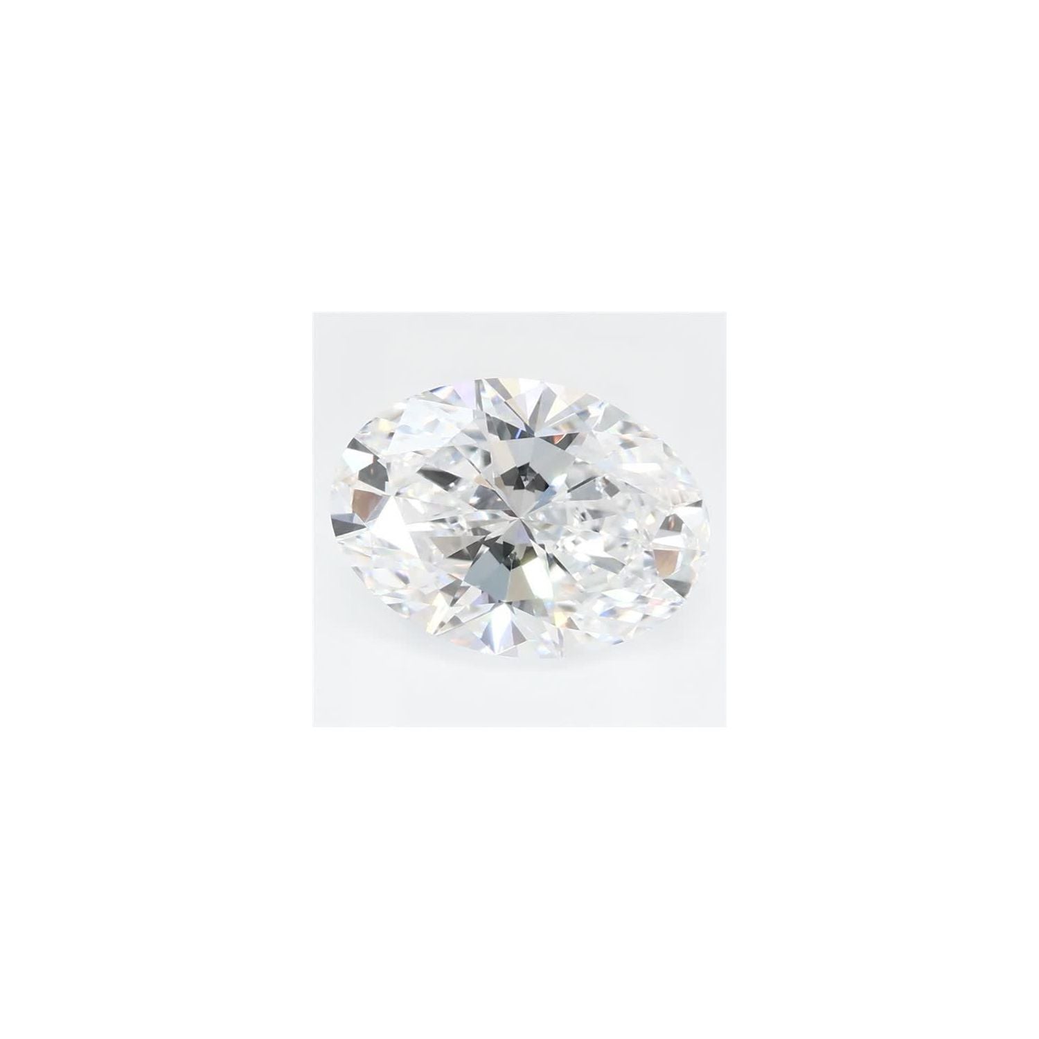 1.70 ct Oval Lab-Grown Diamond – D VVS2 – Faceted Cut – GCAL Certified — Sapphire Row