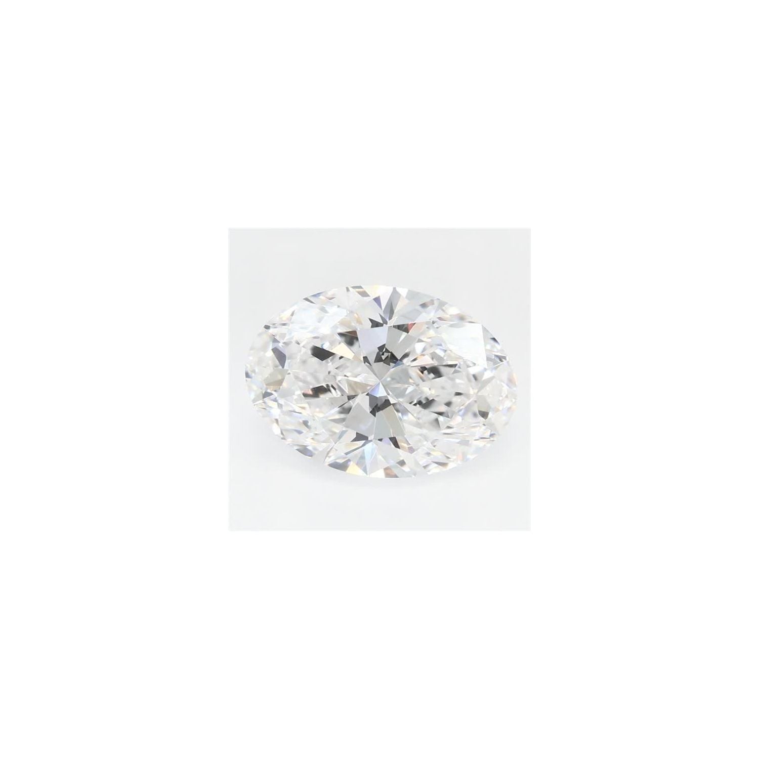 1.59 ct Oval Lab-Grown Diamond – D VVS2 – Faceted Cut – GCAL Certified — Sapphire Row
