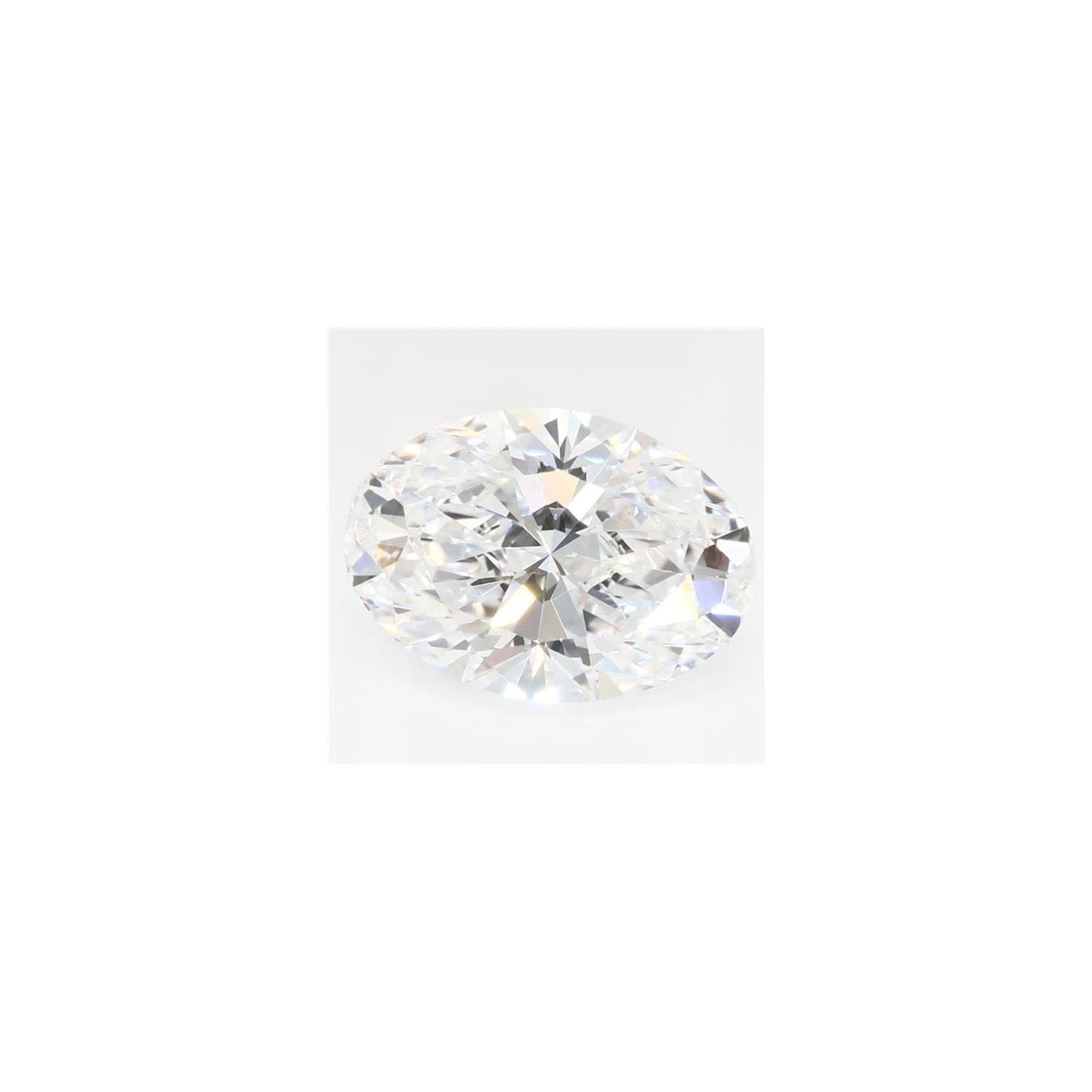 1.70 ct Oval Lab-Grown Diamond – D VVS2 – Faceted Cut – GCAL Certified — Sapphire Row
