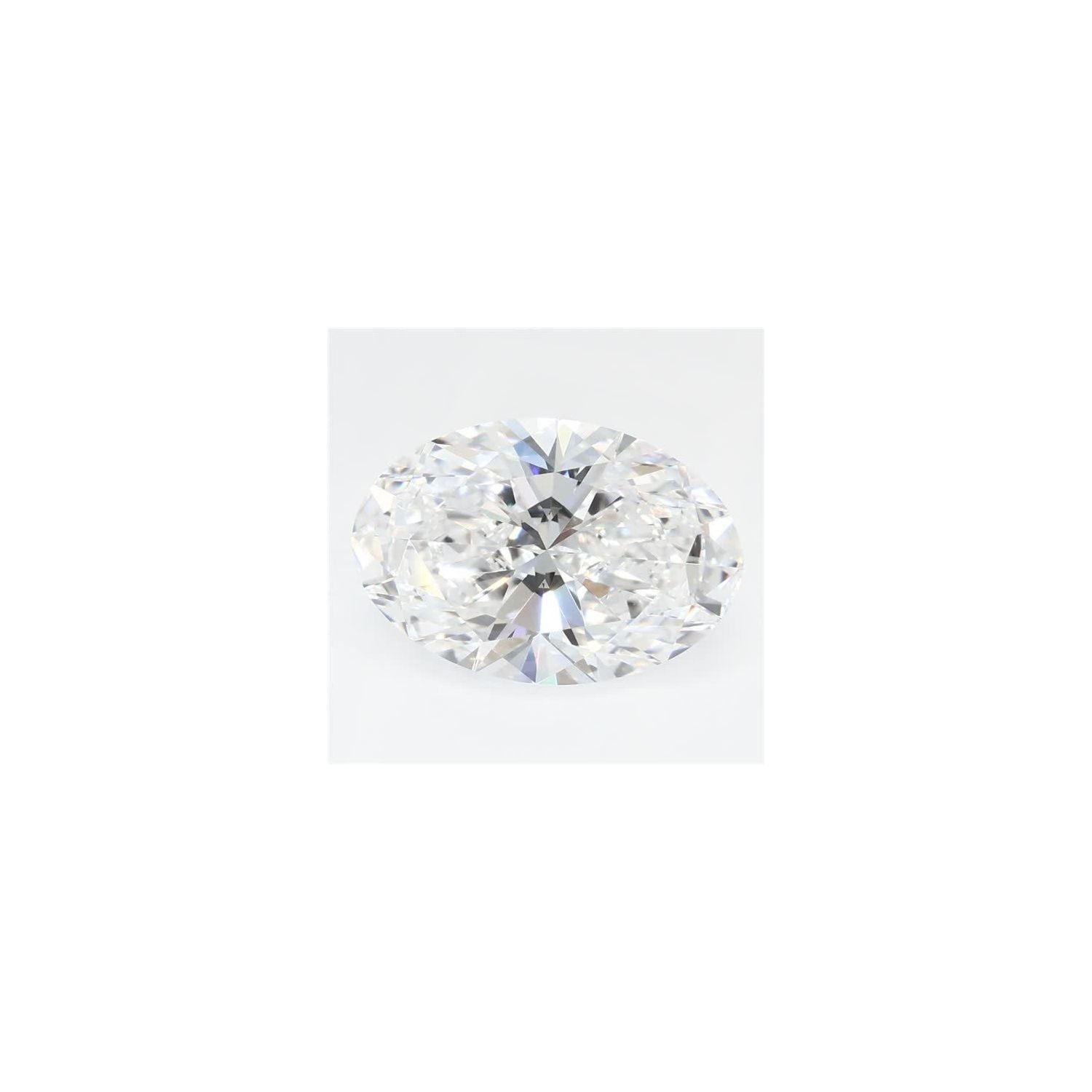 1.72 ct Oval Lab-Grown Diamond – D VVS1 – Faceted Cut – GCAL Certified — Sapphire Row