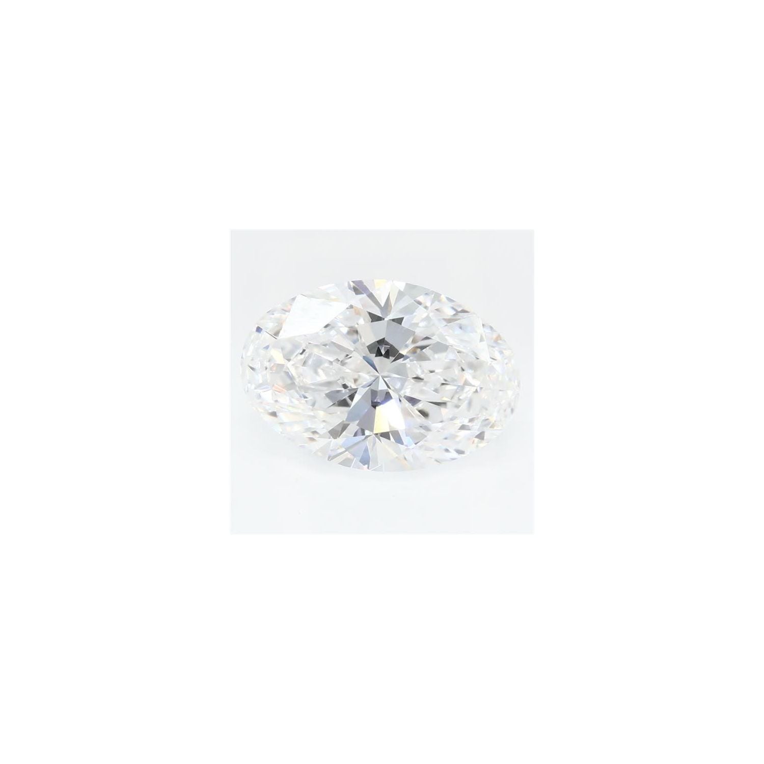 1.70 ct Oval Lab-Grown Diamond – D VVS2 – Faceted Cut – GCAL Certified — Sapphire Row