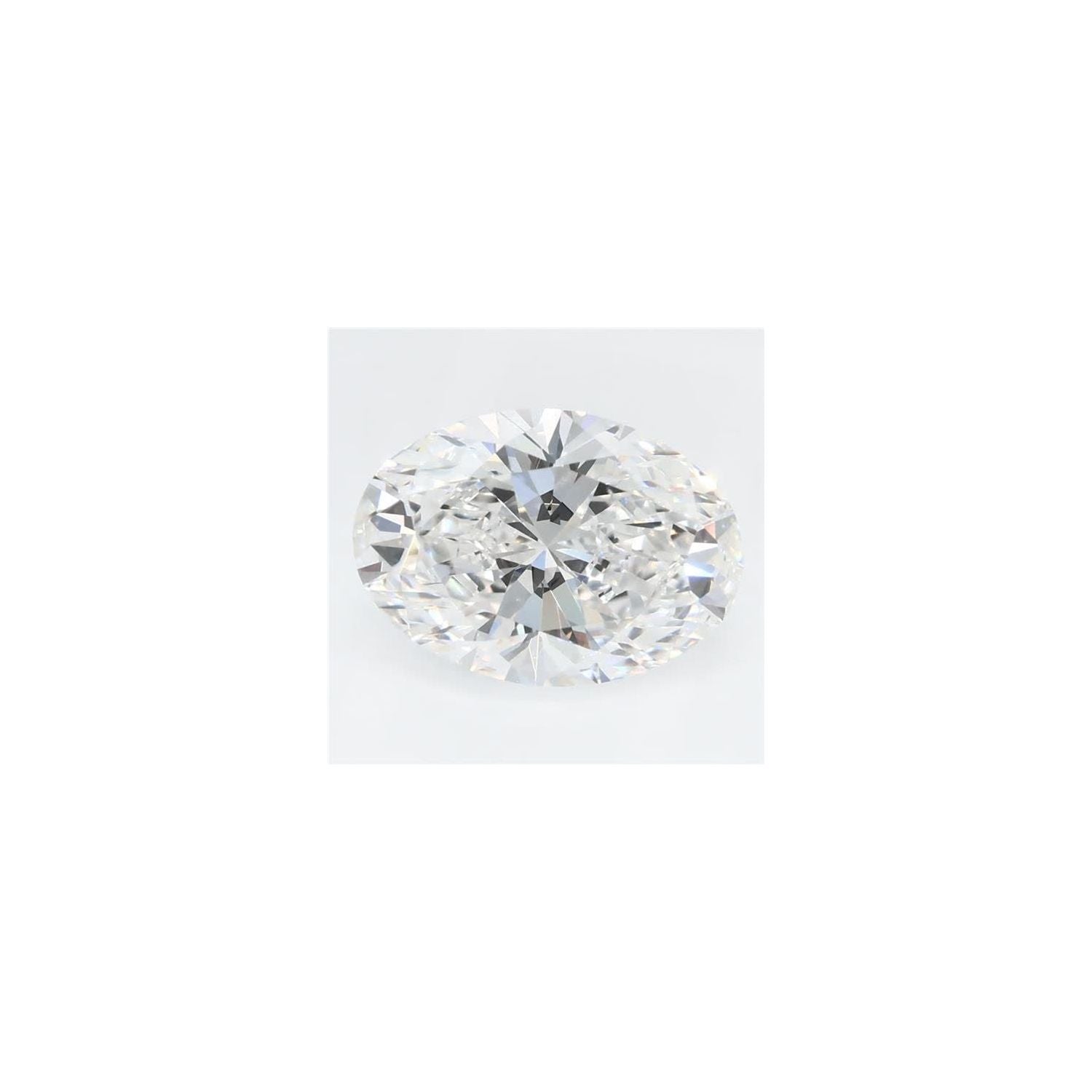 1.57 ct Oval Lab-Grown Diamond – E VVS2 – Faceted Cut – GCAL Certified — Sapphire Row