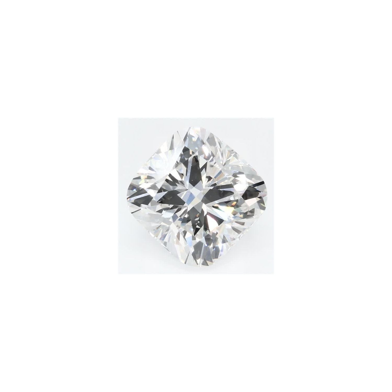 4.38 ct Cushion Lab-Grown Diamond – F VS1 – Faceted Cut – GCAL Certified — Sapphire Row
