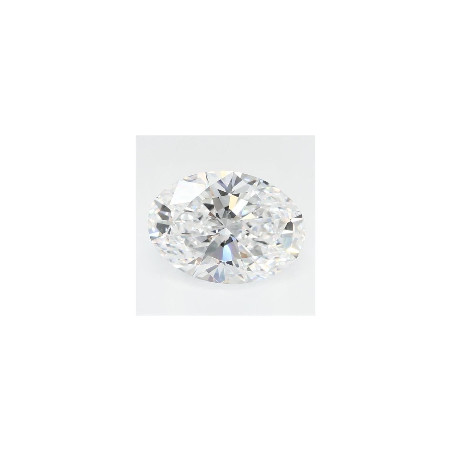 2.07 ct Oval Lab-Grown Diamond – D VVS1 – Faceted Cut – GCAL Certified — Sapphire Row